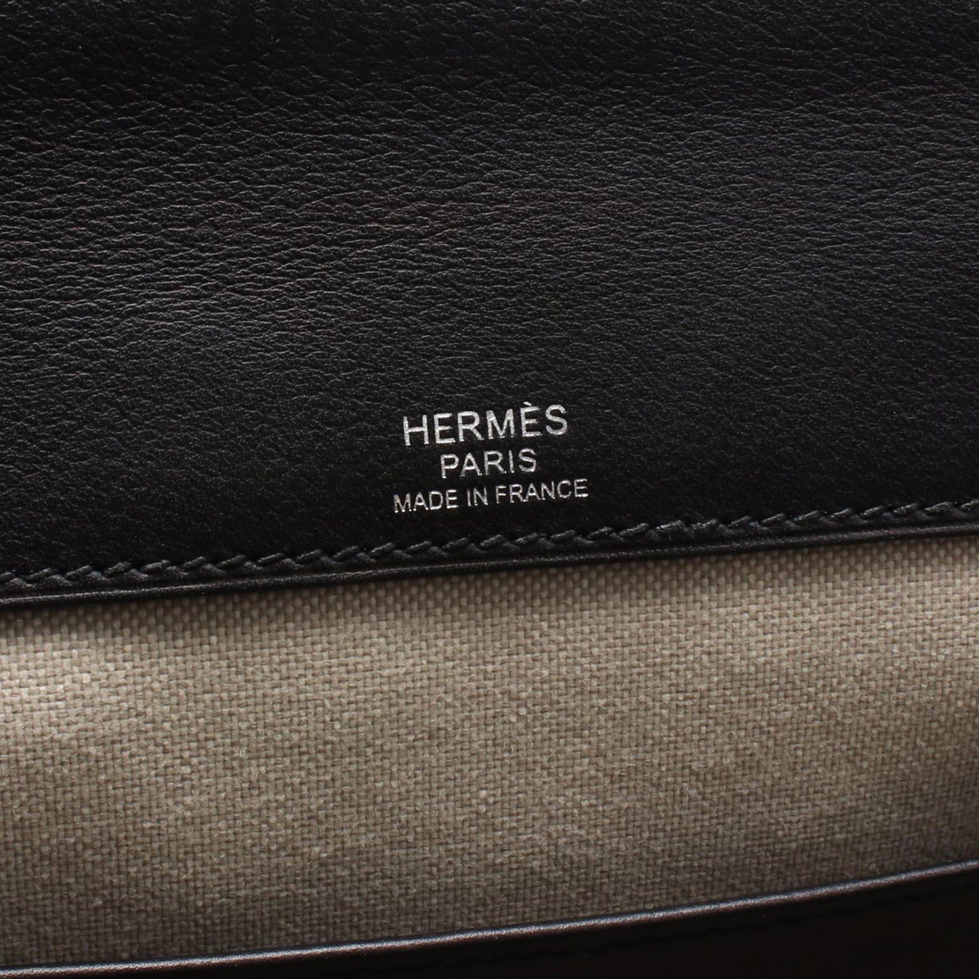 Hermès HERMES flash Rucksack Backpack H074779CK89 Evergrain Black Used mens - image 5