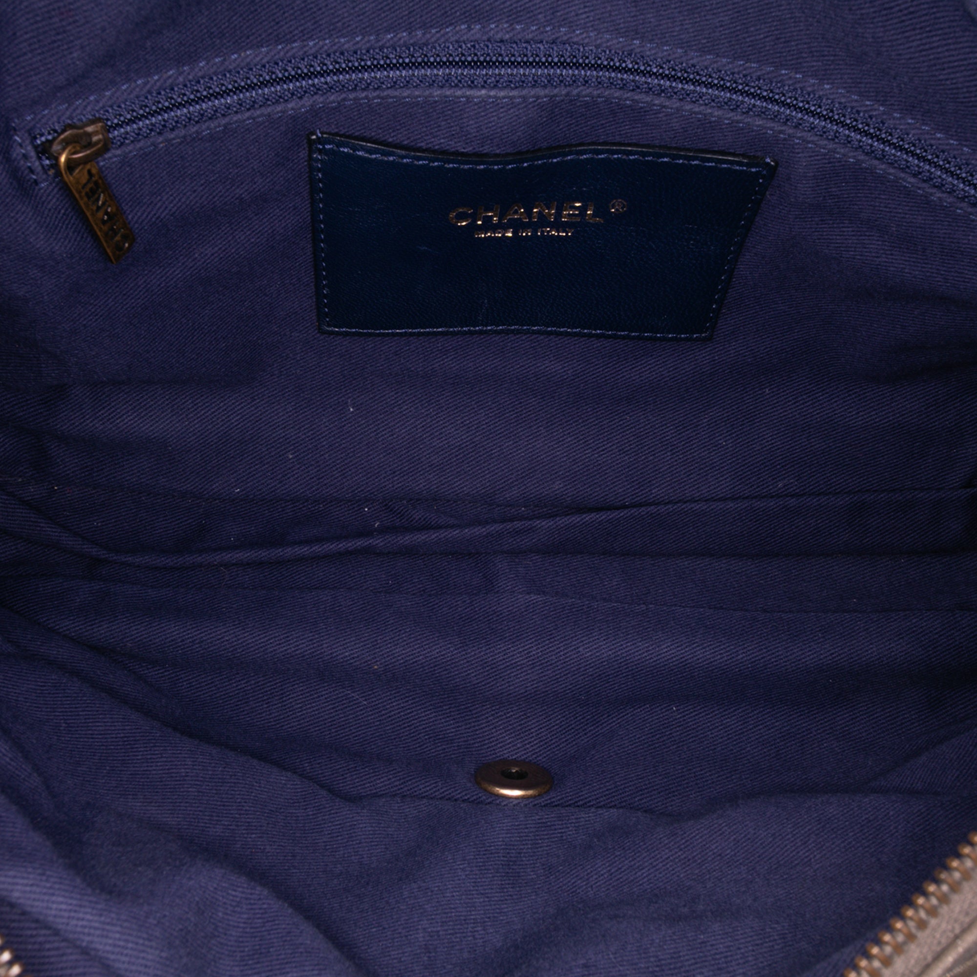 Chanel Large Quilted Iridescent Calfskin Shiva Flap - image 4