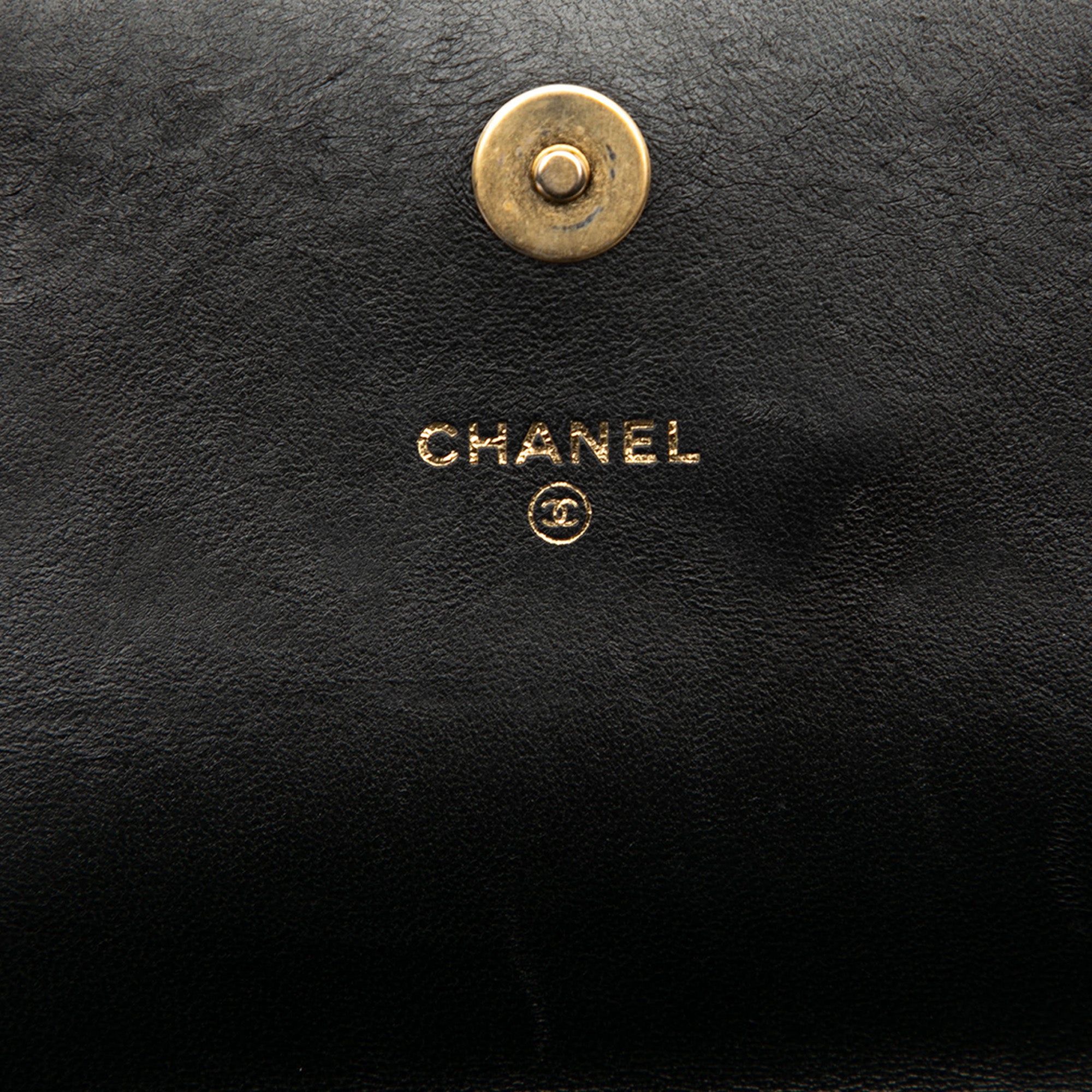 Chanel CC Quilted Lambskin Coco Clips Wallet on Chain - image 5