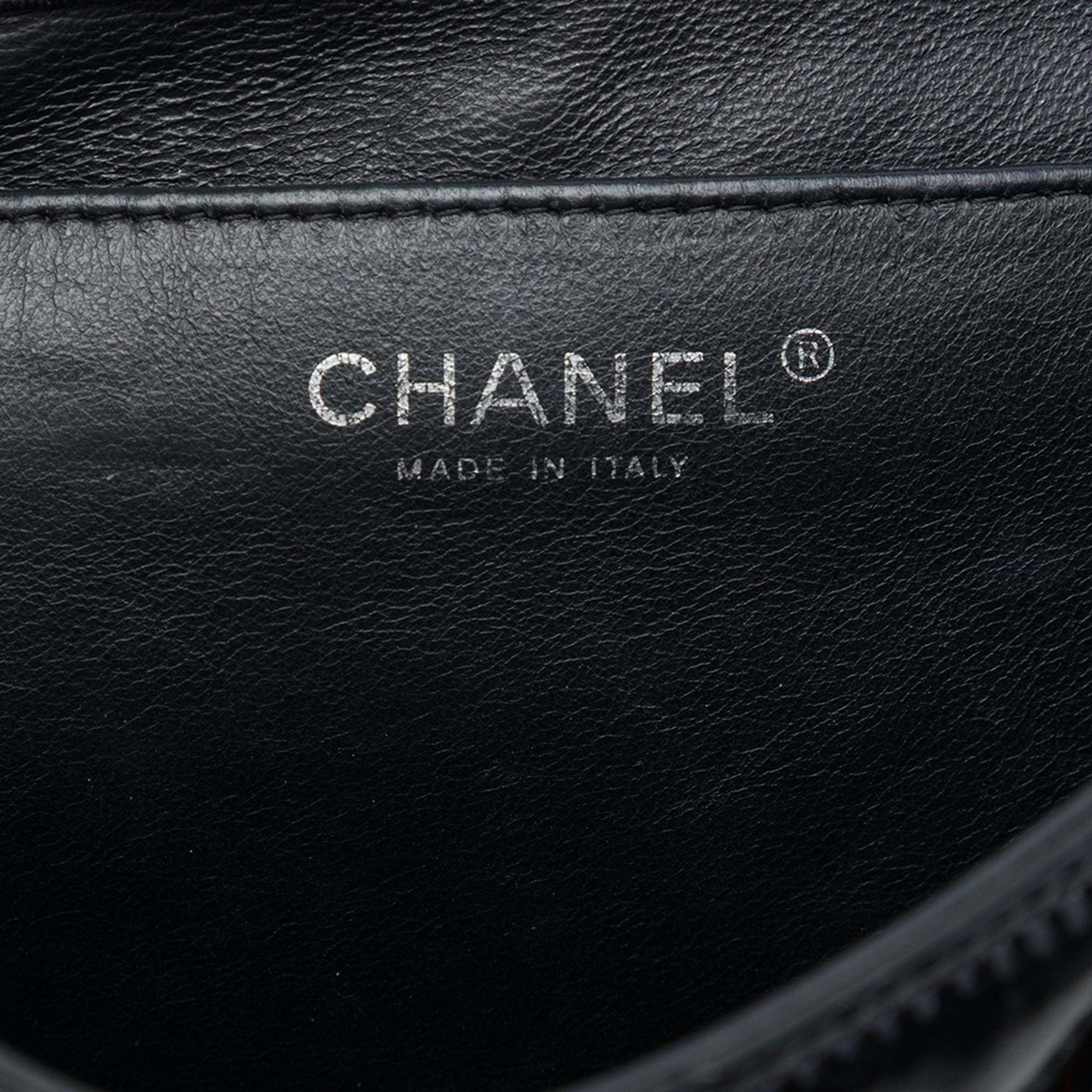 Chanel CC Quilted Patent Flap Clutch with Chain - image 5