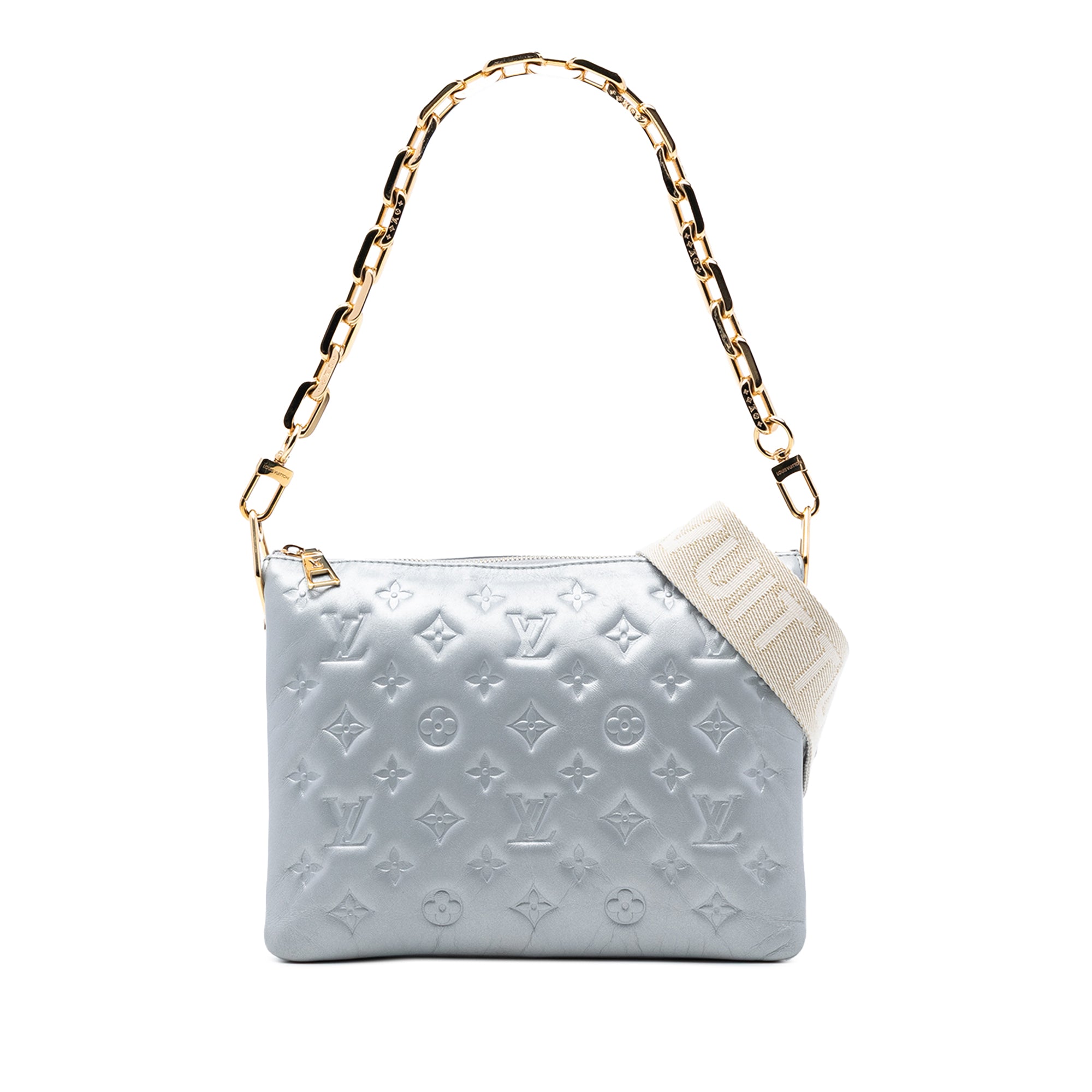 Louis Vuitton Monogram Embossed Puffy Lambskin Coussin PM - image 1