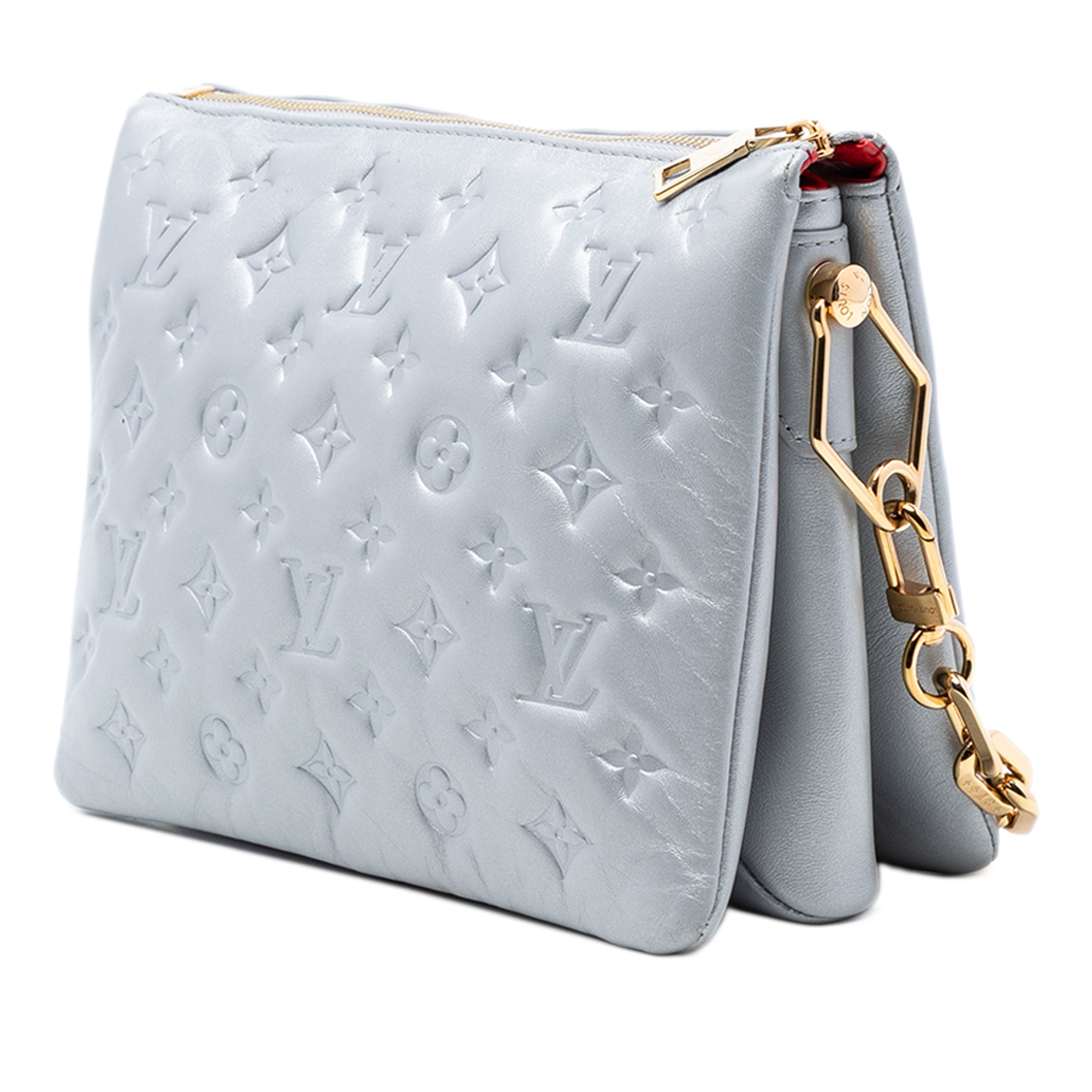 Louis Vuitton Monogram Embossed Puffy Lambskin Coussin PM - image 2