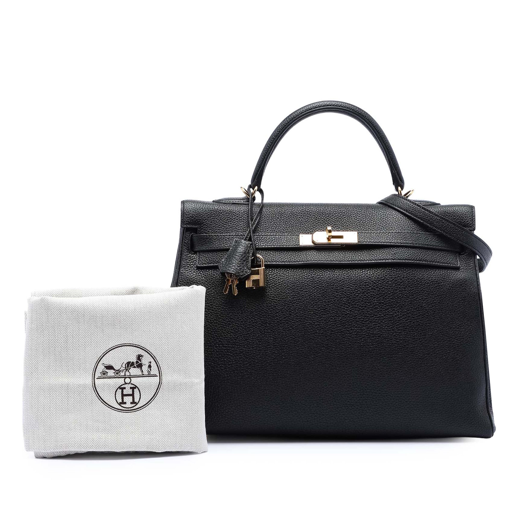 Hermès Togo Kelly II Retourne 35 - image 8