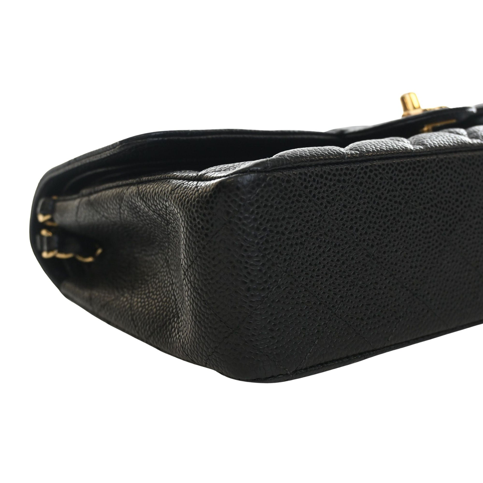 Chanel Medium Classic Caviar Double Flap - image 11
