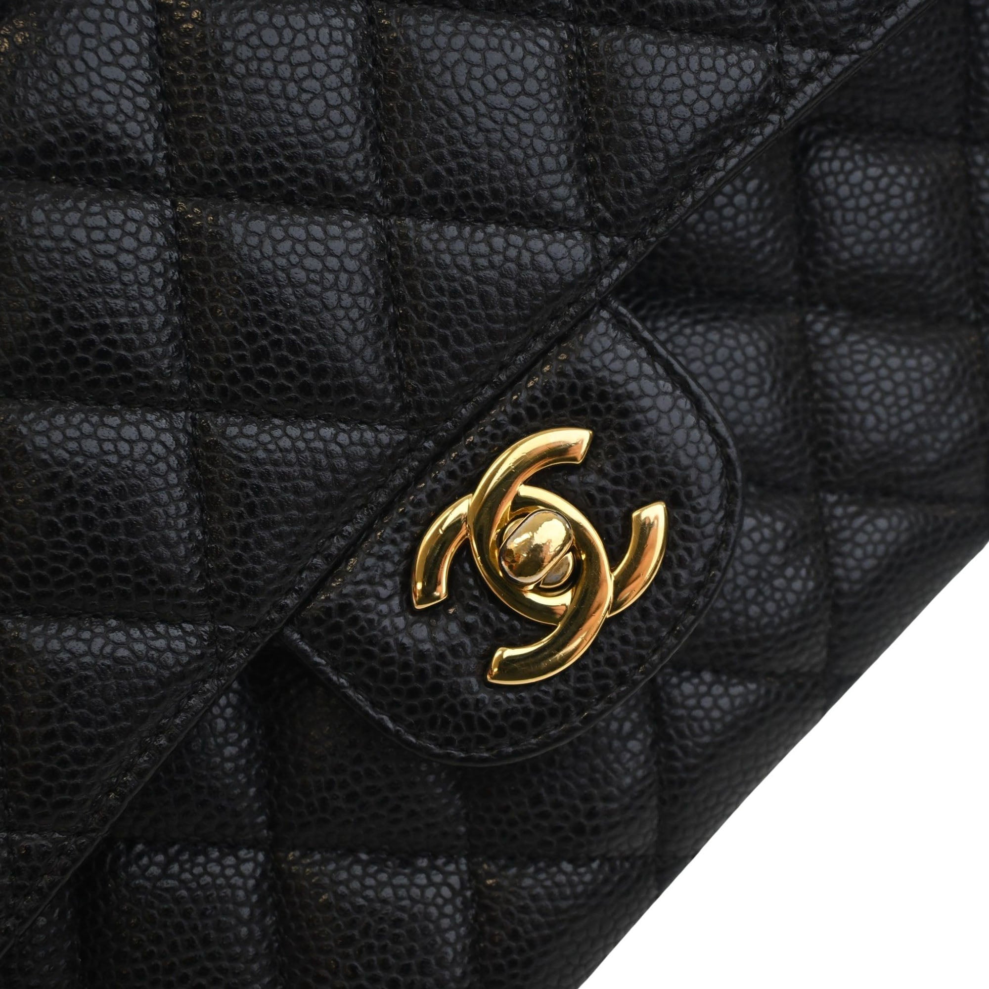 Chanel Medium Classic Caviar Double Flap - image 6