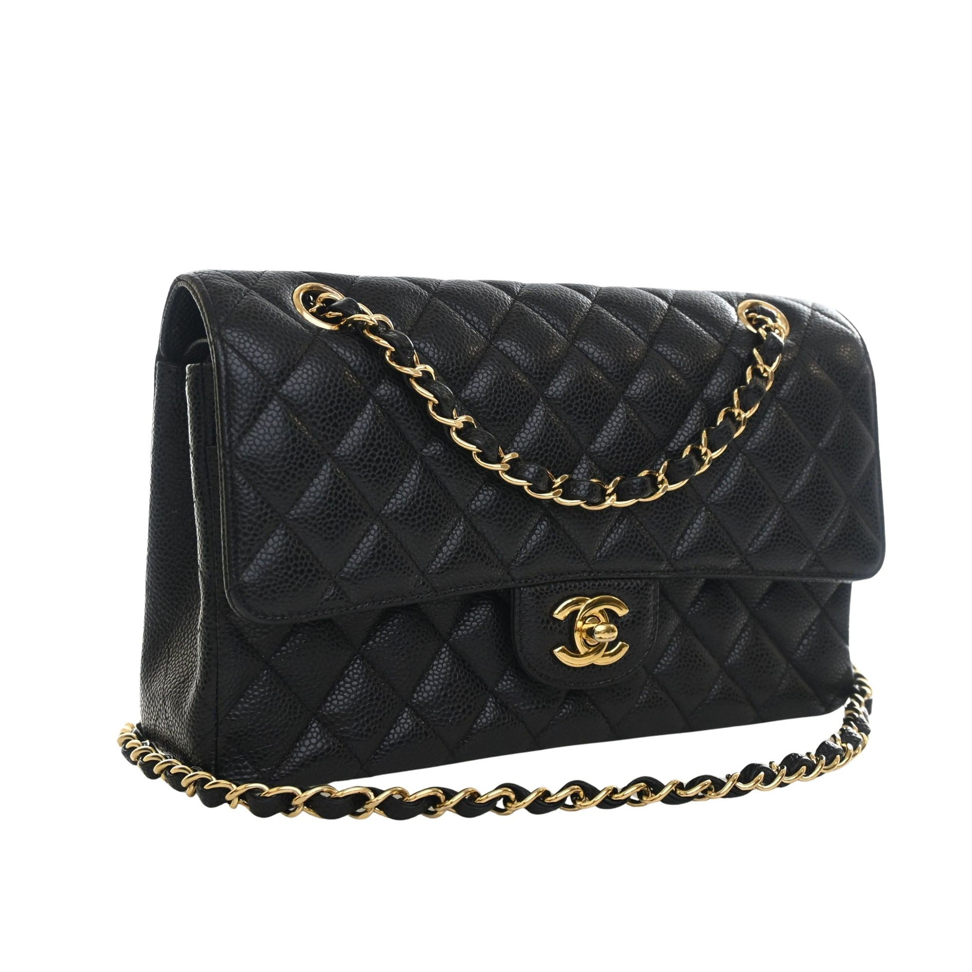 Chanel Medium Classic Caviar Double Flap - image 8