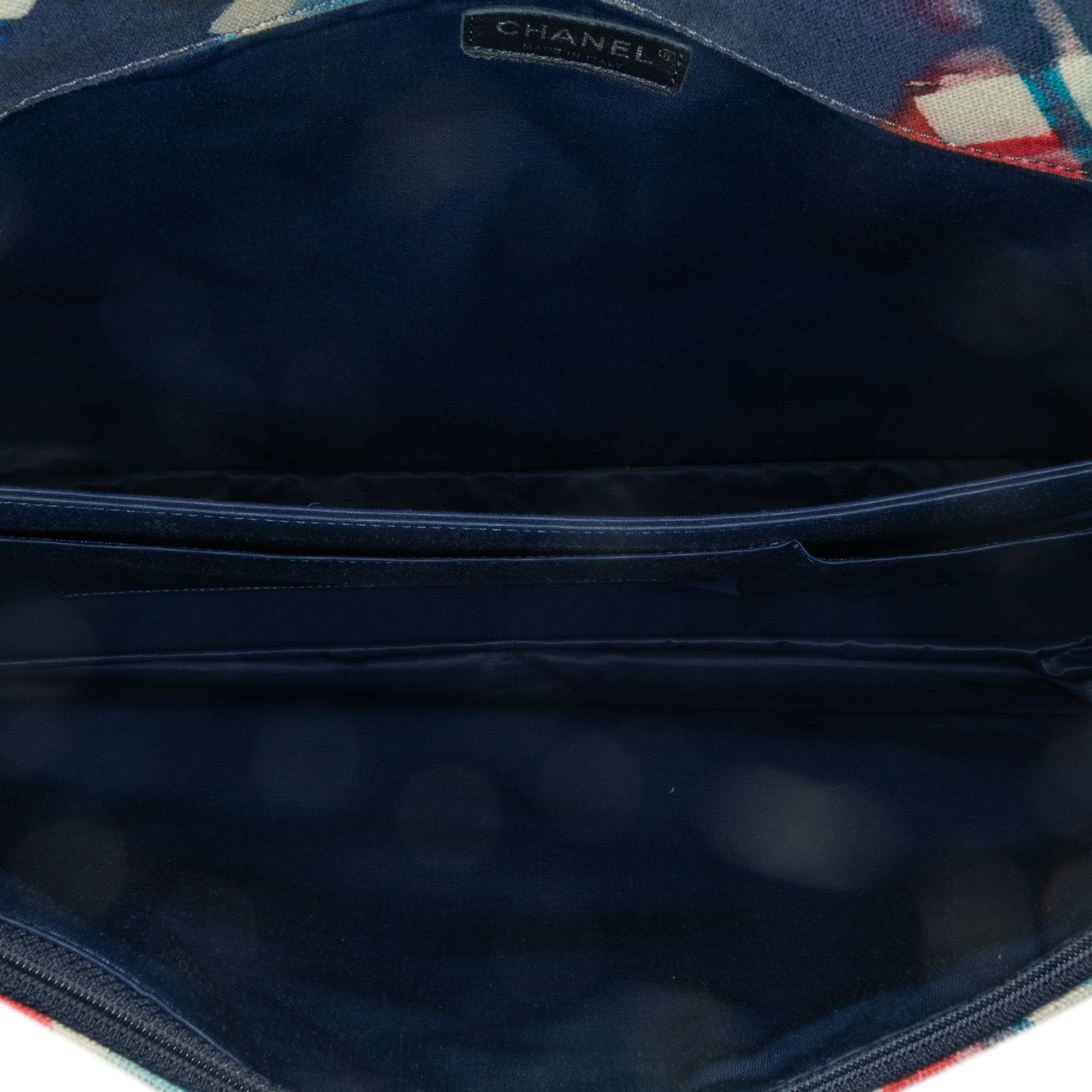 Chanel XXL Printed Canvas Airline Single Flap - image 4