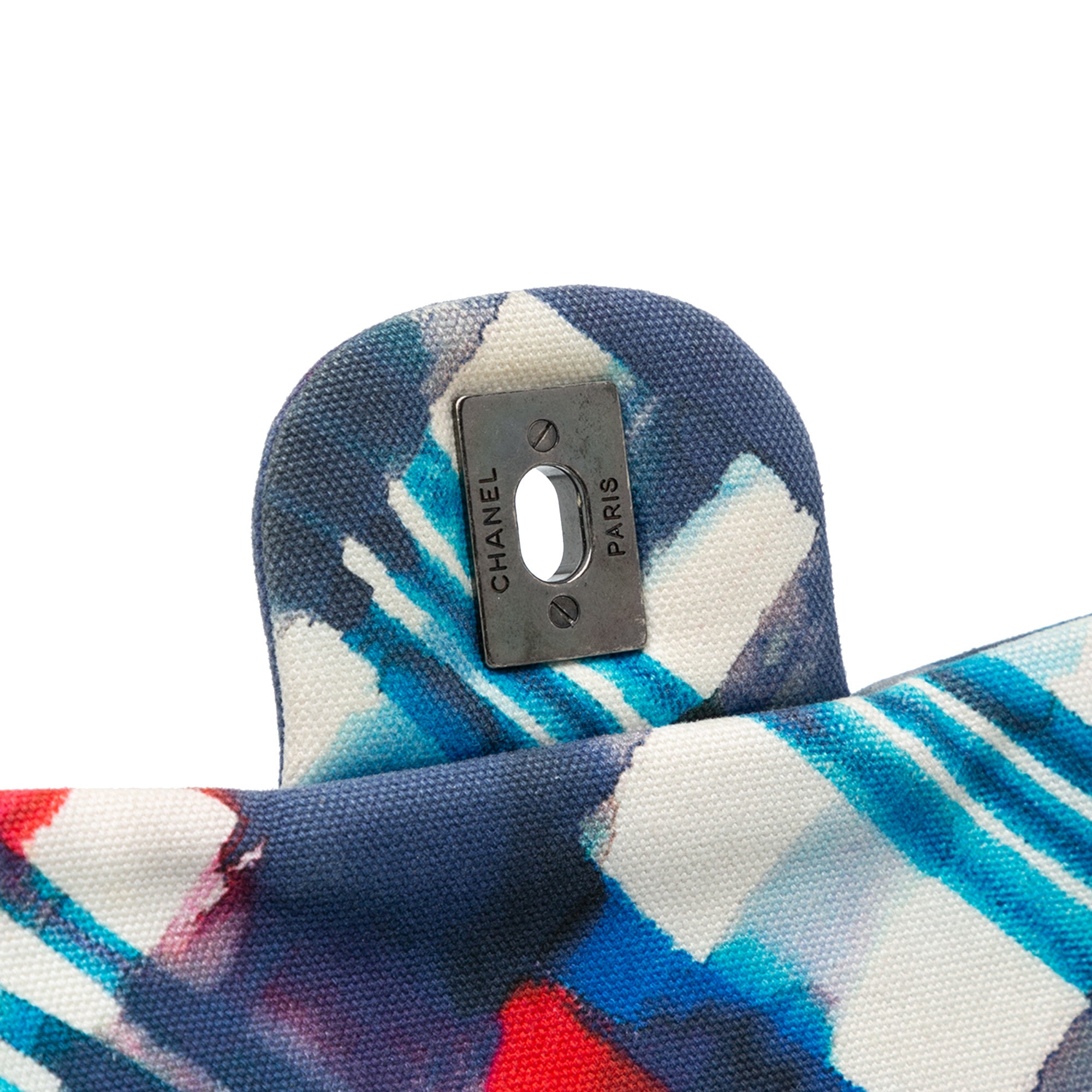Chanel XXL Printed Canvas Airline Single Flap - image 7