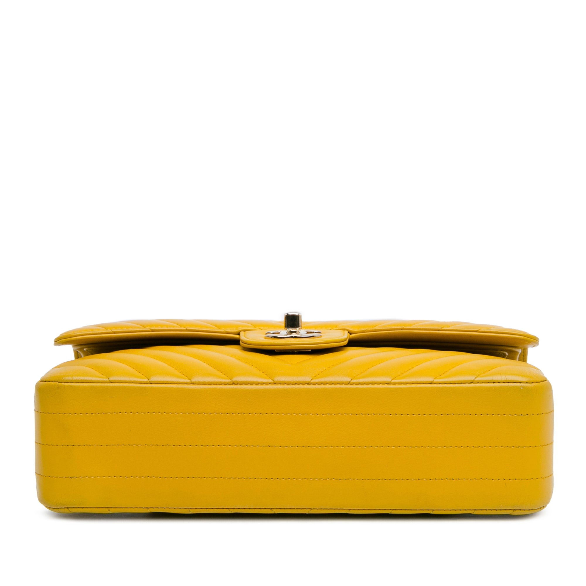 Chanel Medium Classic Chevron Lambskin Double Flap - image 3