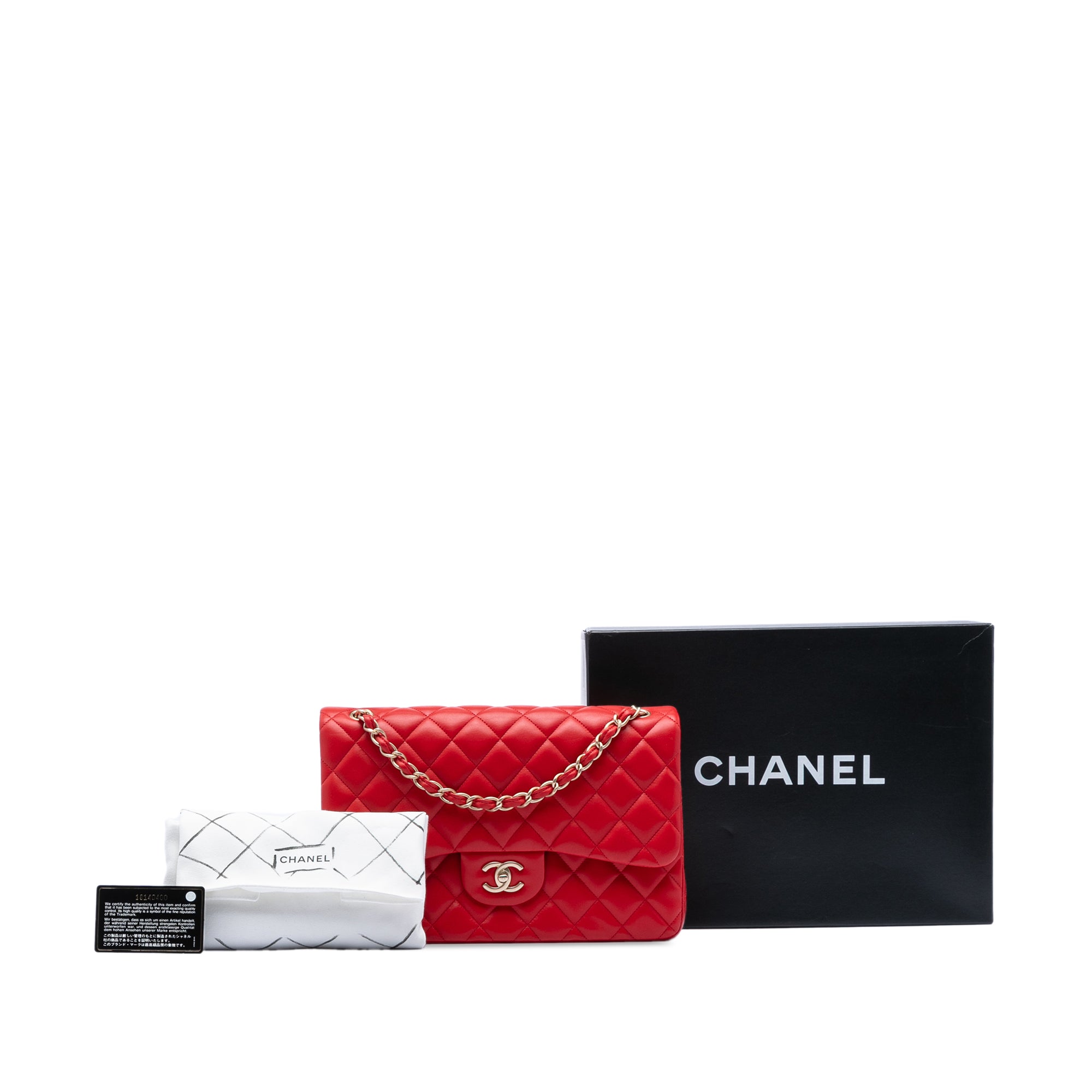 Chanel Jumbo Classic Lambskin Double Flap - image 5