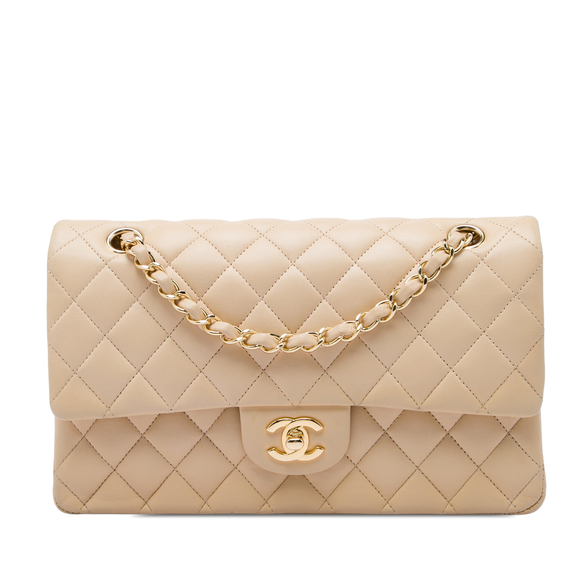 Chanel Medium Classic Lambskin Double Flap - image 1