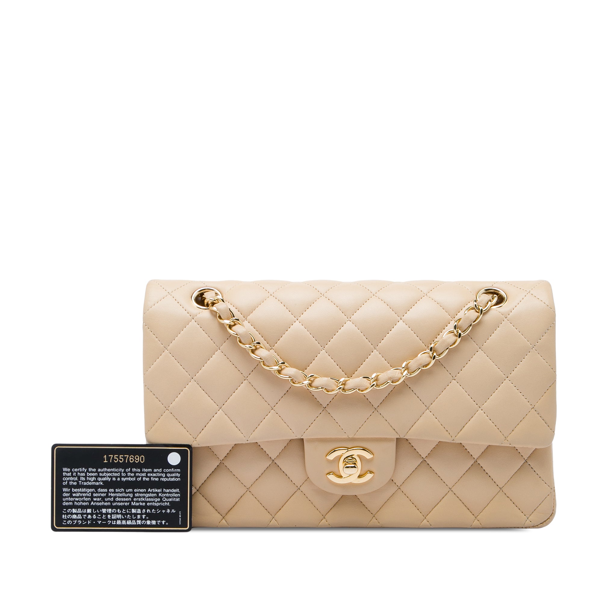 Chanel Medium Classic Lambskin Double Flap - image 6