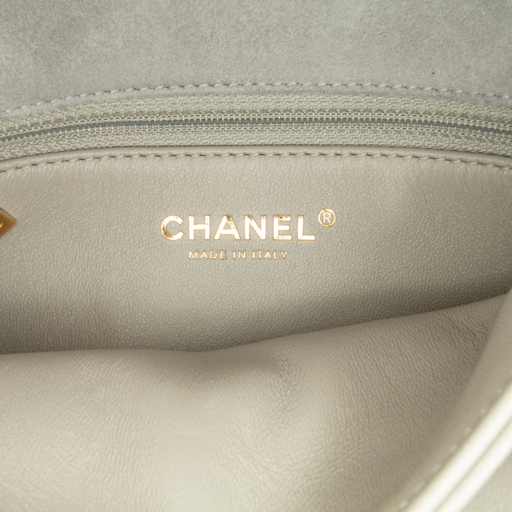 Chanel Quilted Shearling Chain Flap - image 5