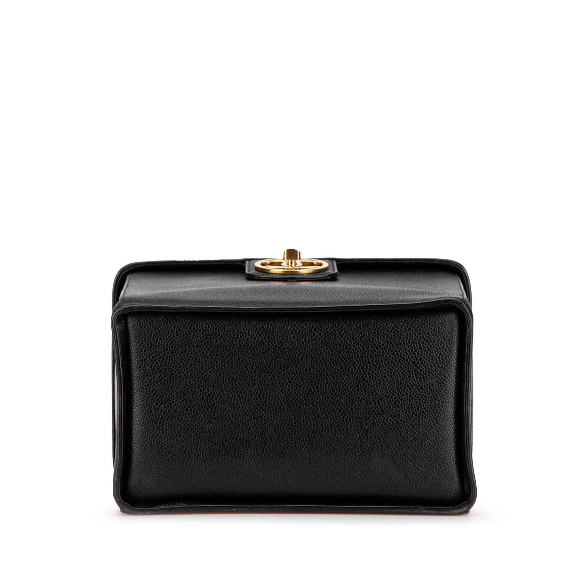 Chanel CC Caviar Vanity Box Case - image 3