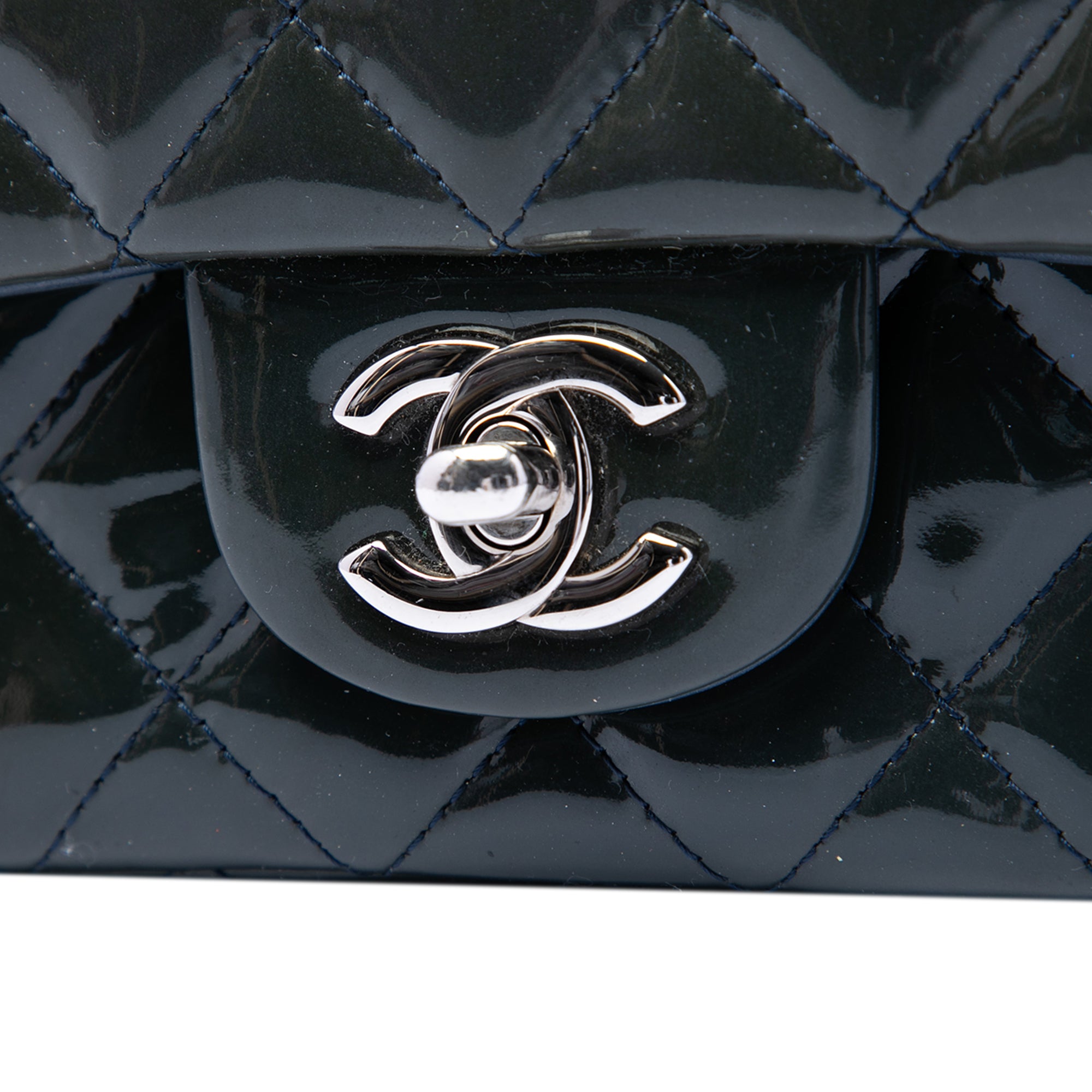Chanel Mini Rectangular Classic Patent Single Flap - image 5