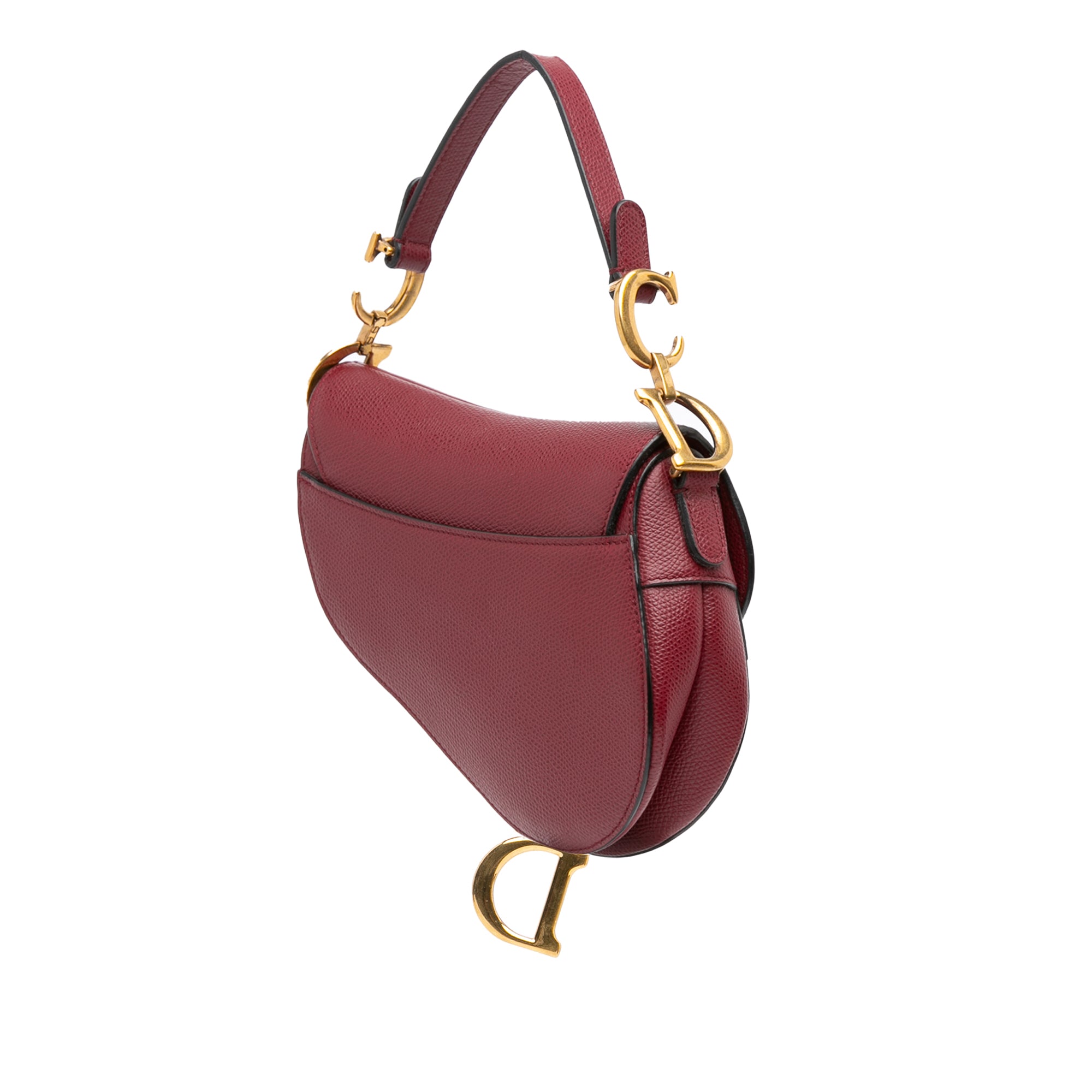 Dior Mini Grained Calfskin Saddle Bag - image 2