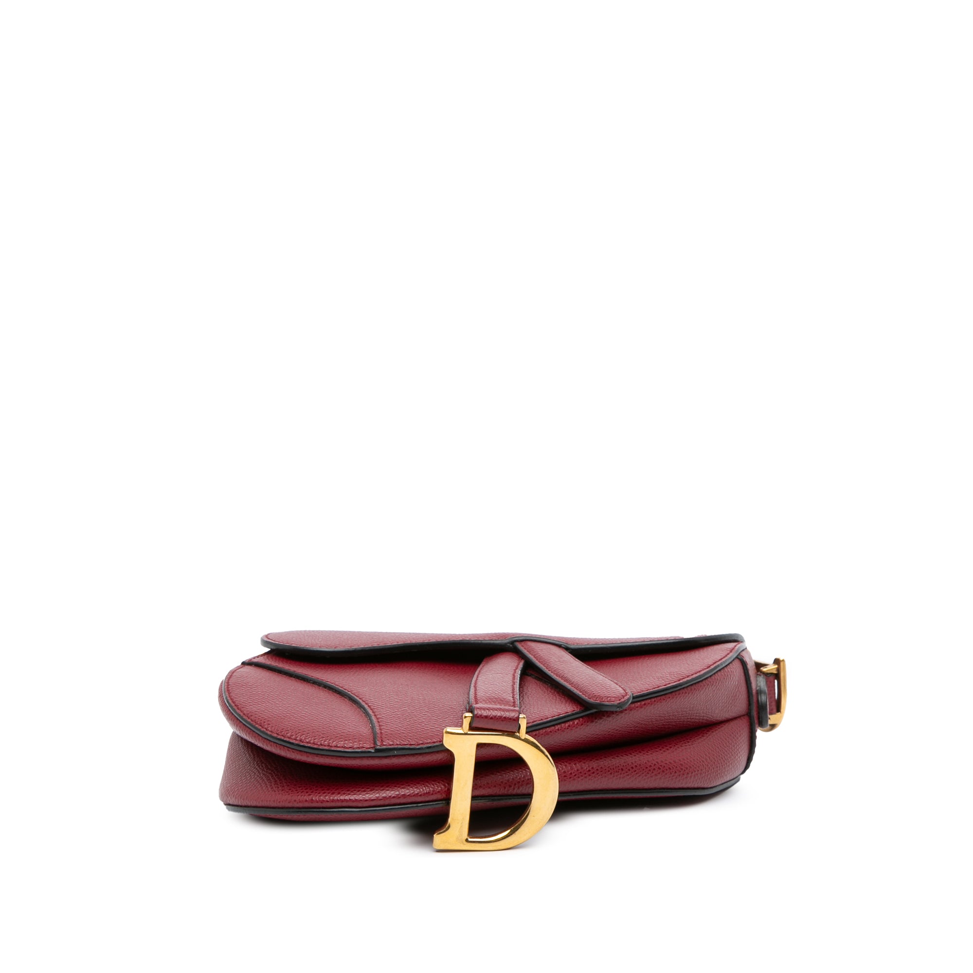 Dior Mini Grained Calfskin Saddle Bag - image 3