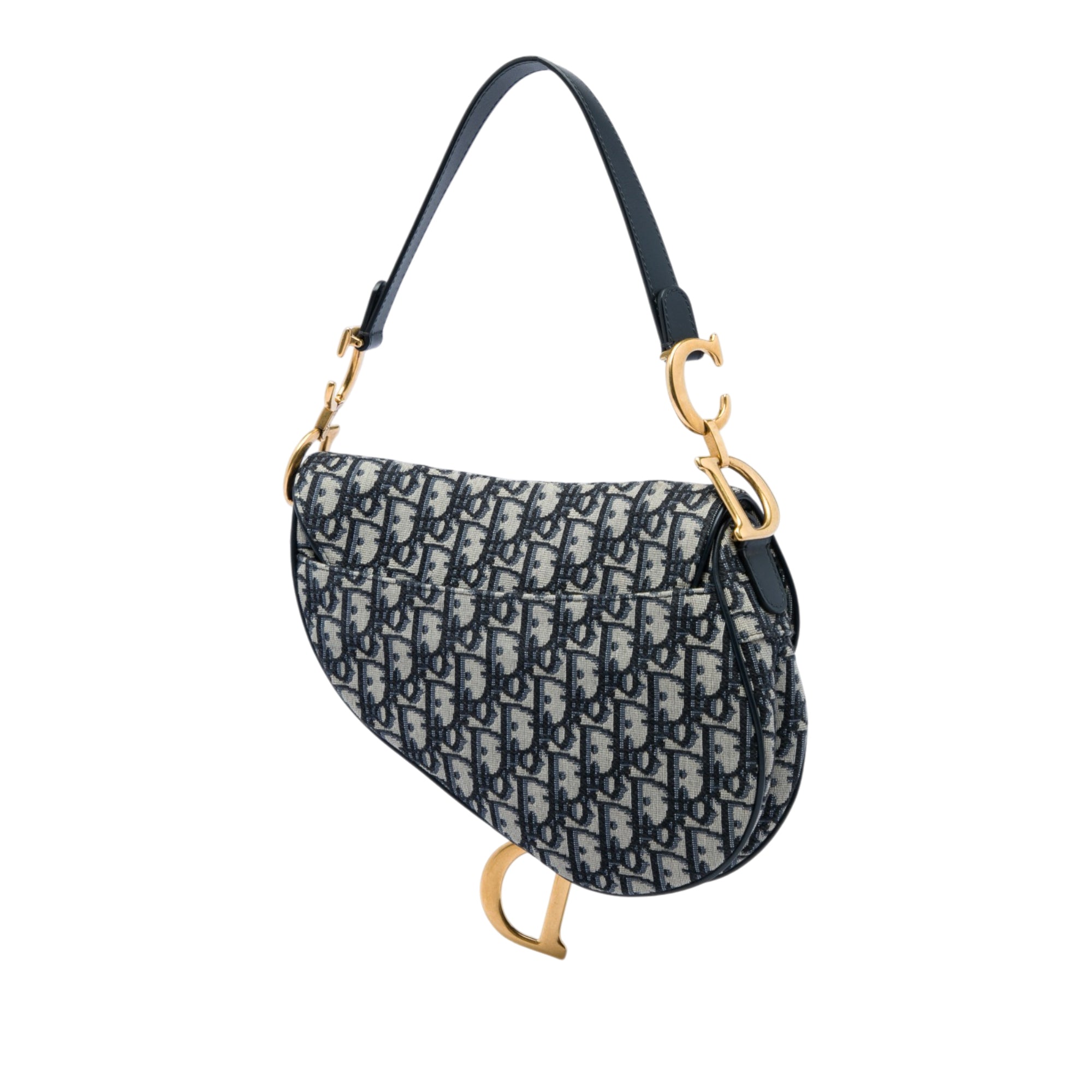 Dior Oblique Canvas Saddle Bag - image 2