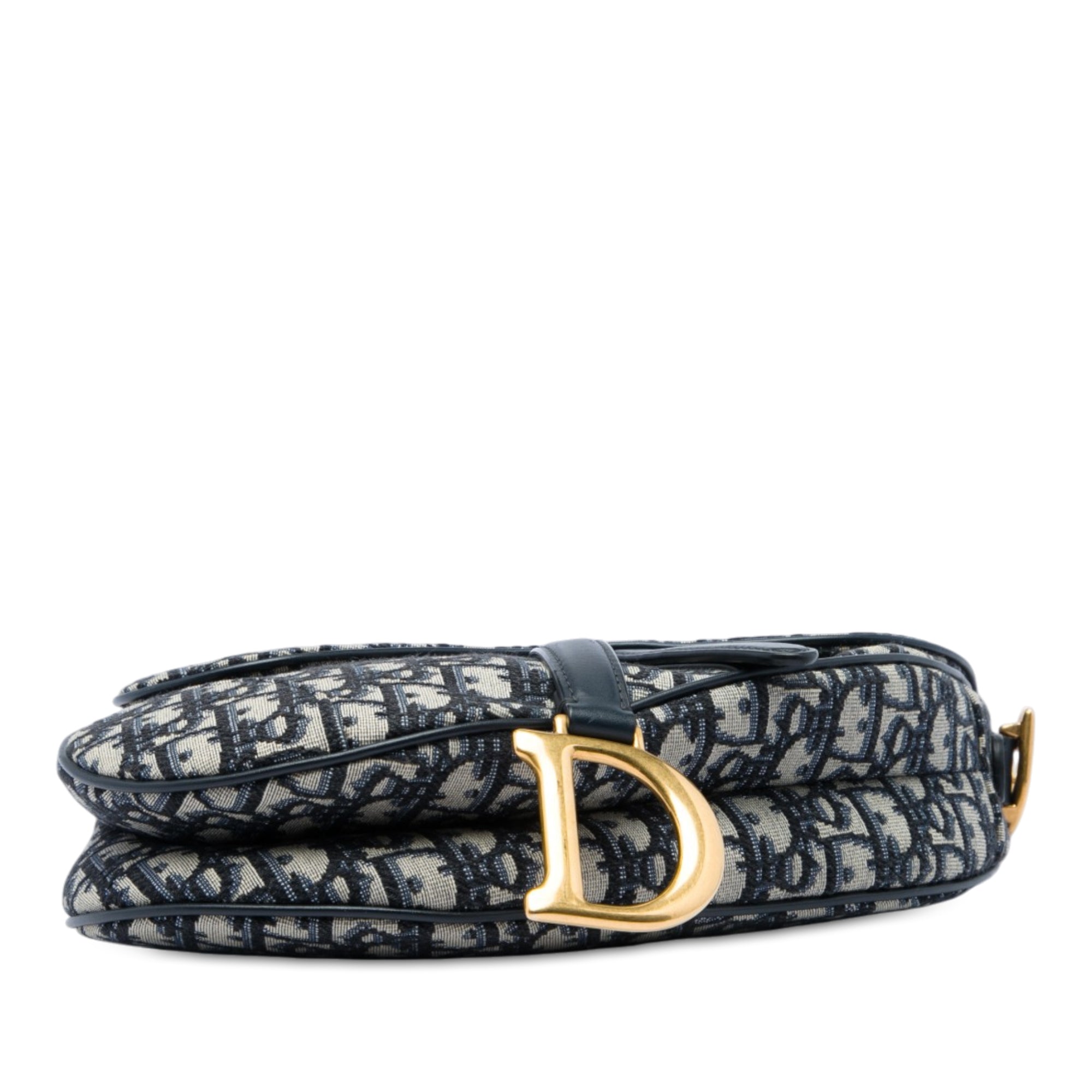 Dior Oblique Canvas Saddle Bag - image 3