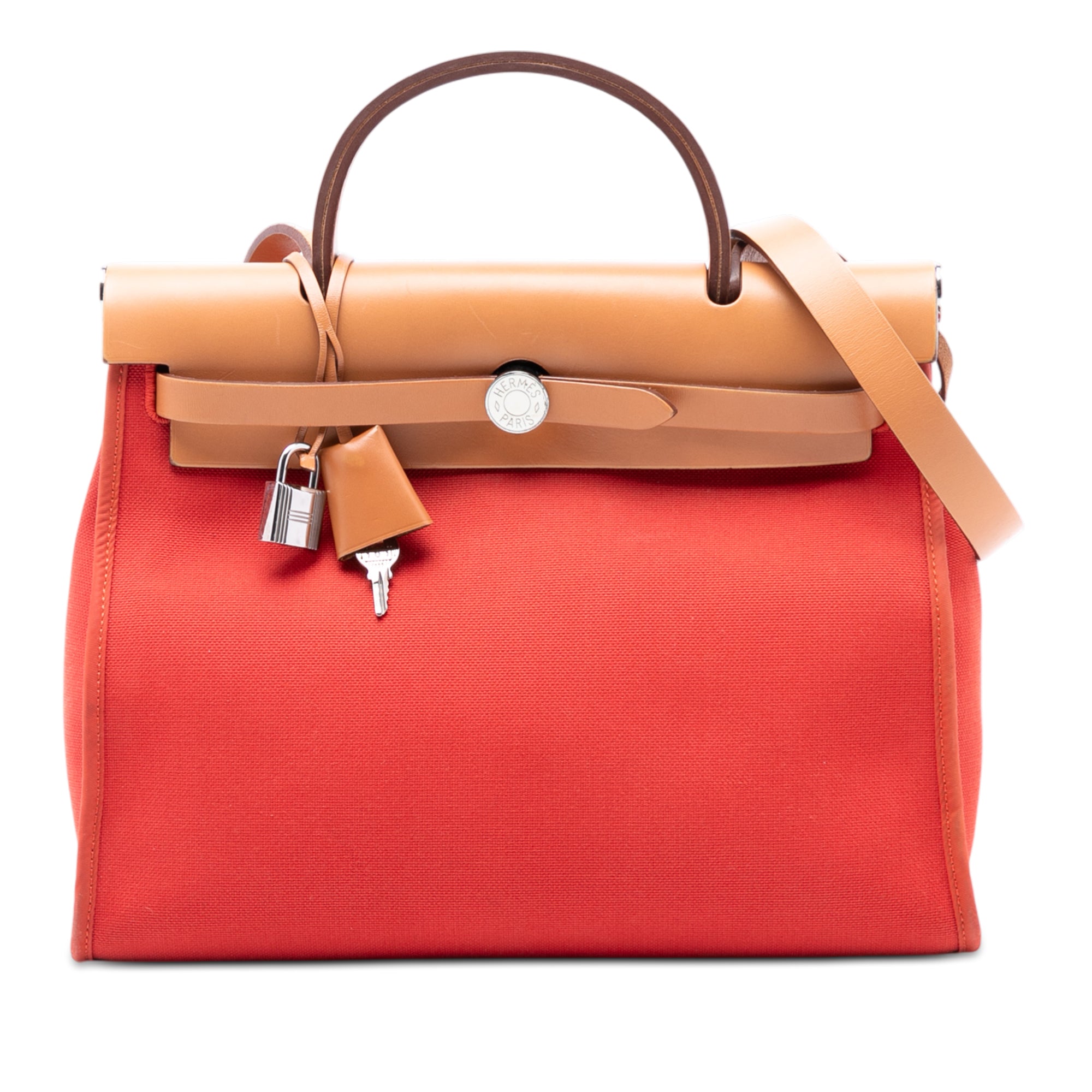 Hermès Toile Herbag Zip 31 - image 1