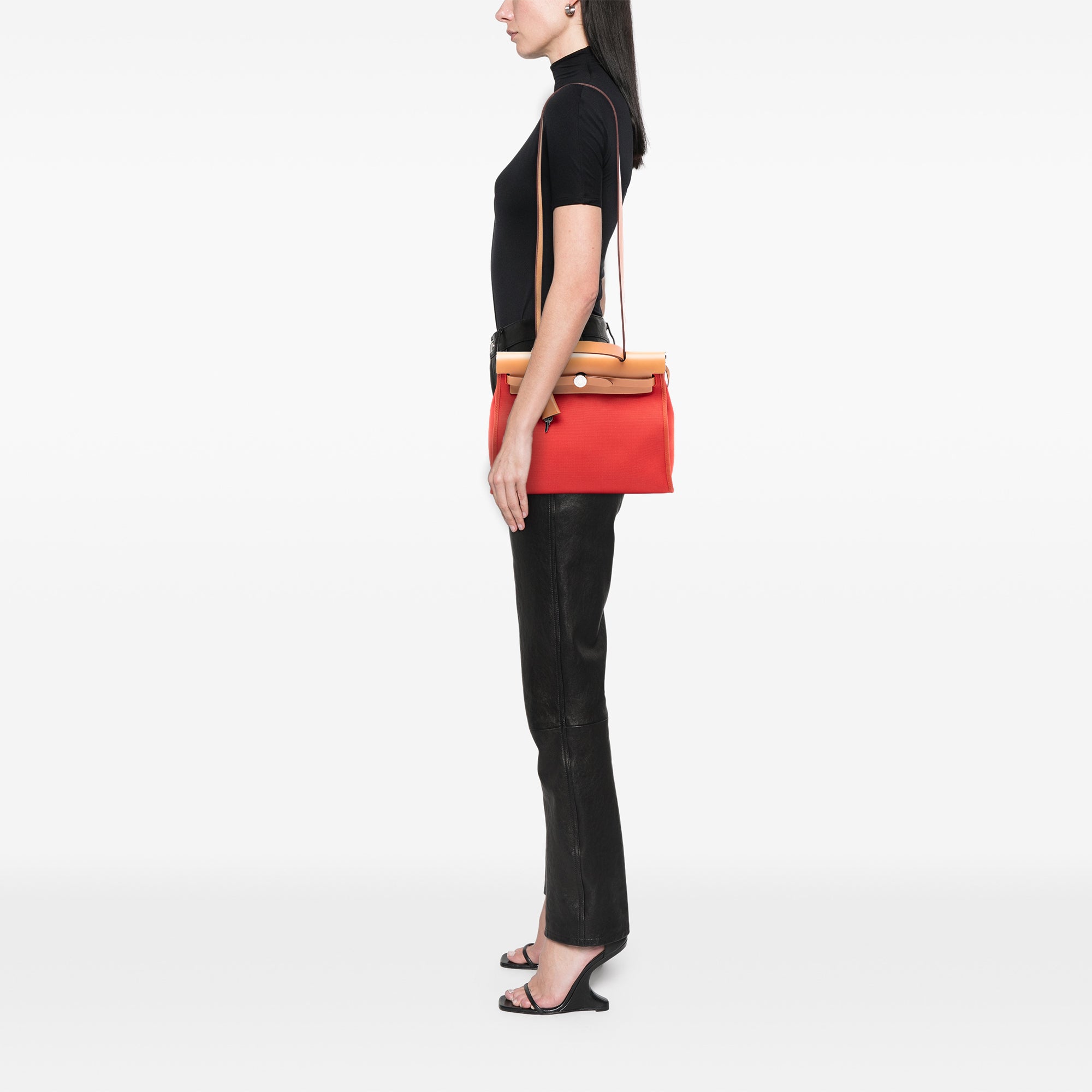 Hermès Toile Herbag Zip 31 - image 7