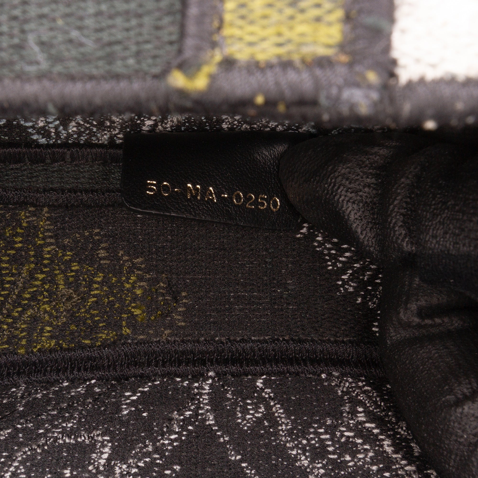 Dior Canvas Embroidered Tie Dye Saddle Bag - image 6