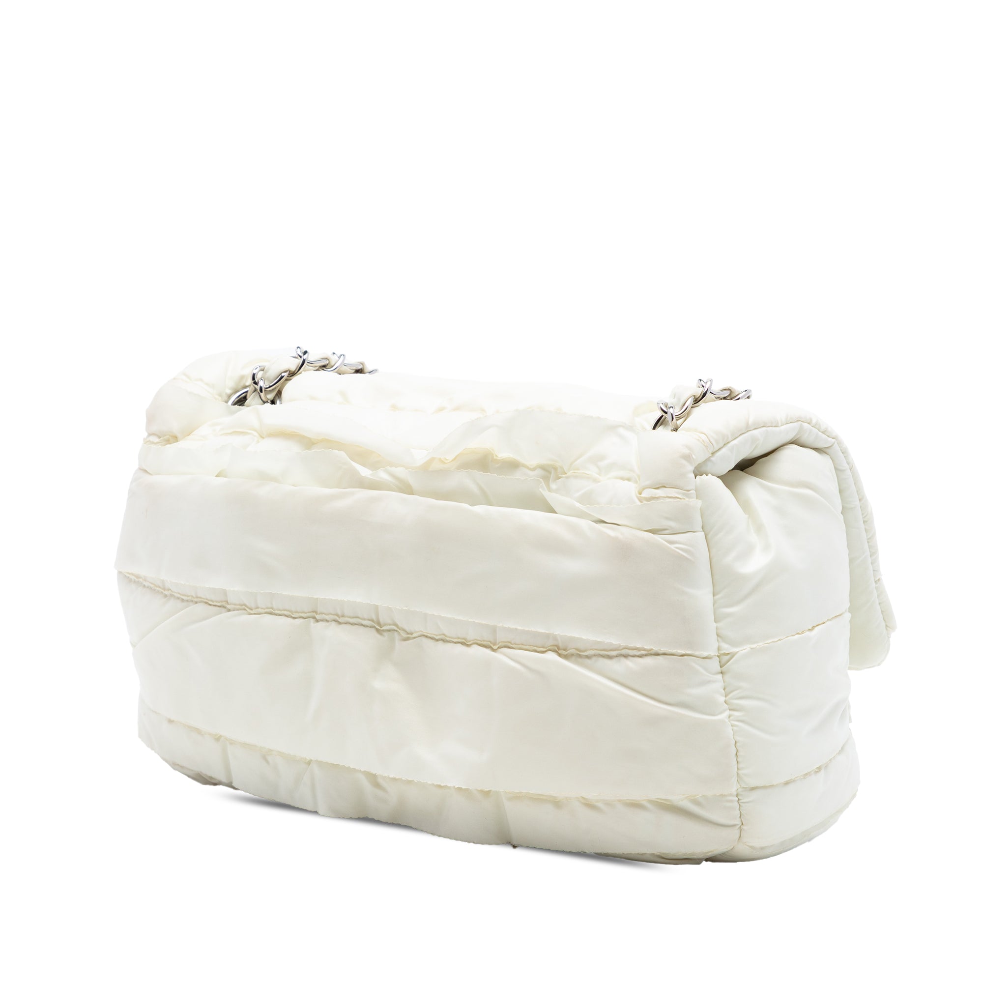 Chanel CC Nylon Ruffled Single Flap - image 2