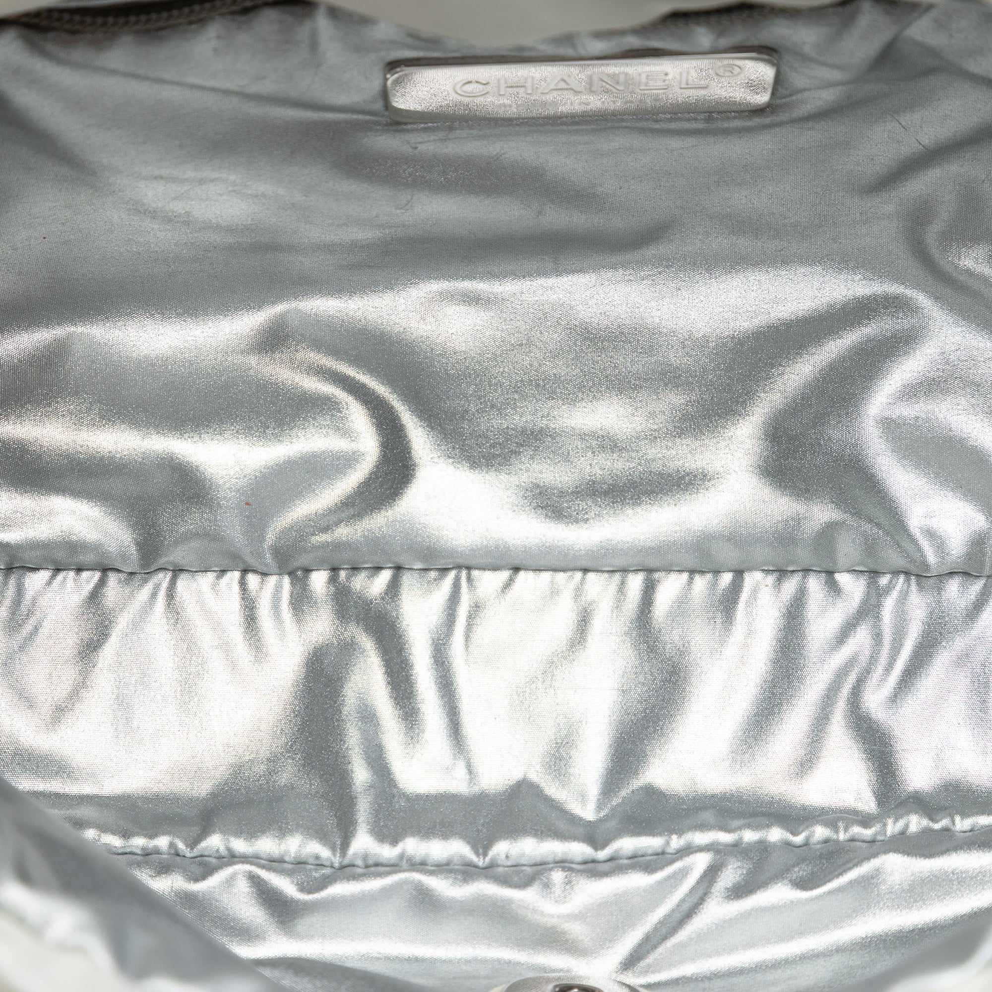 Chanel CC Nylon Ruffled Single Flap - image 4