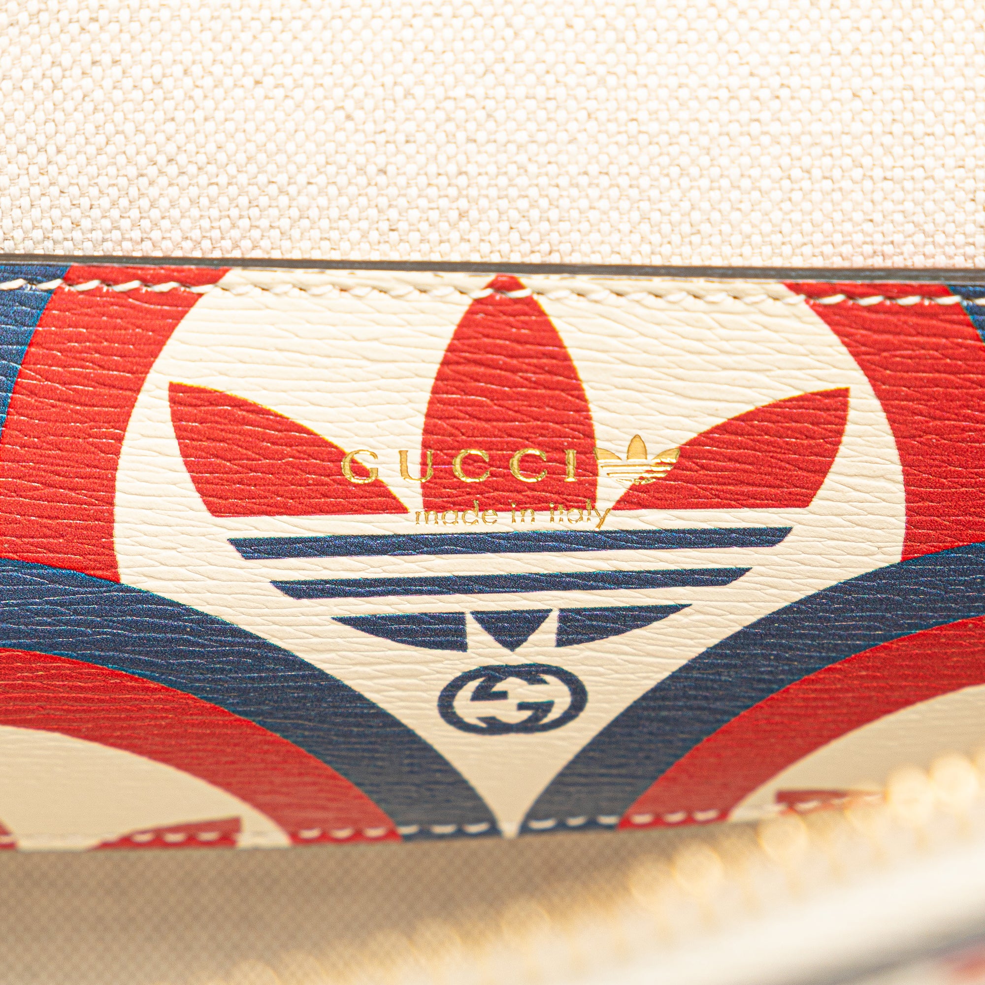 Gucci Adidas Mini Leather Horsebit 1955 Top Handle Bag - image 5