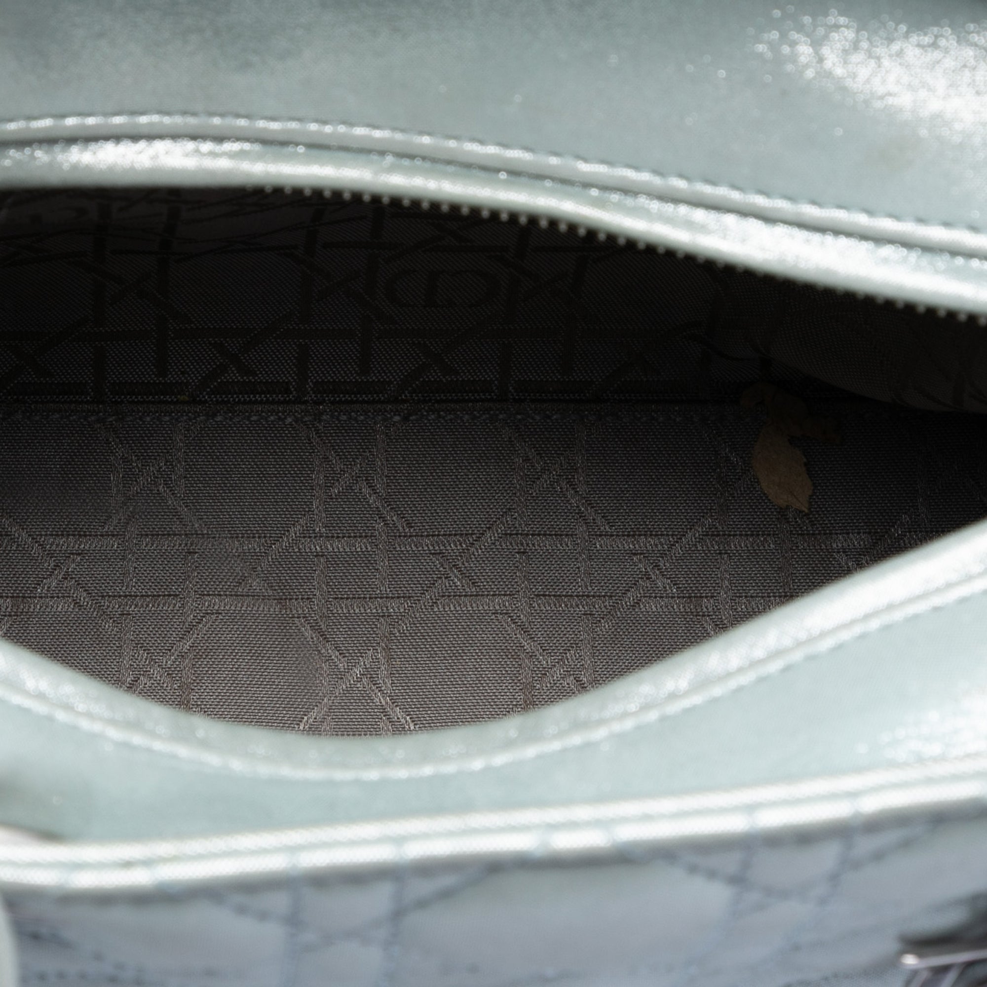 Dior Medium Iridescent Lambskin Cannage Lady Dior - image 4