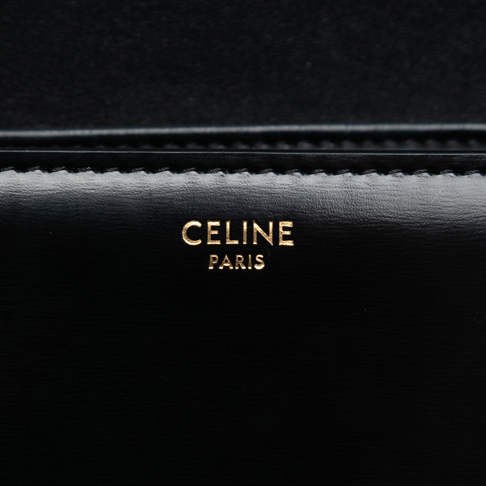 Celine Teen Shiny Calfskin Triomphe Crossbody - image 5
