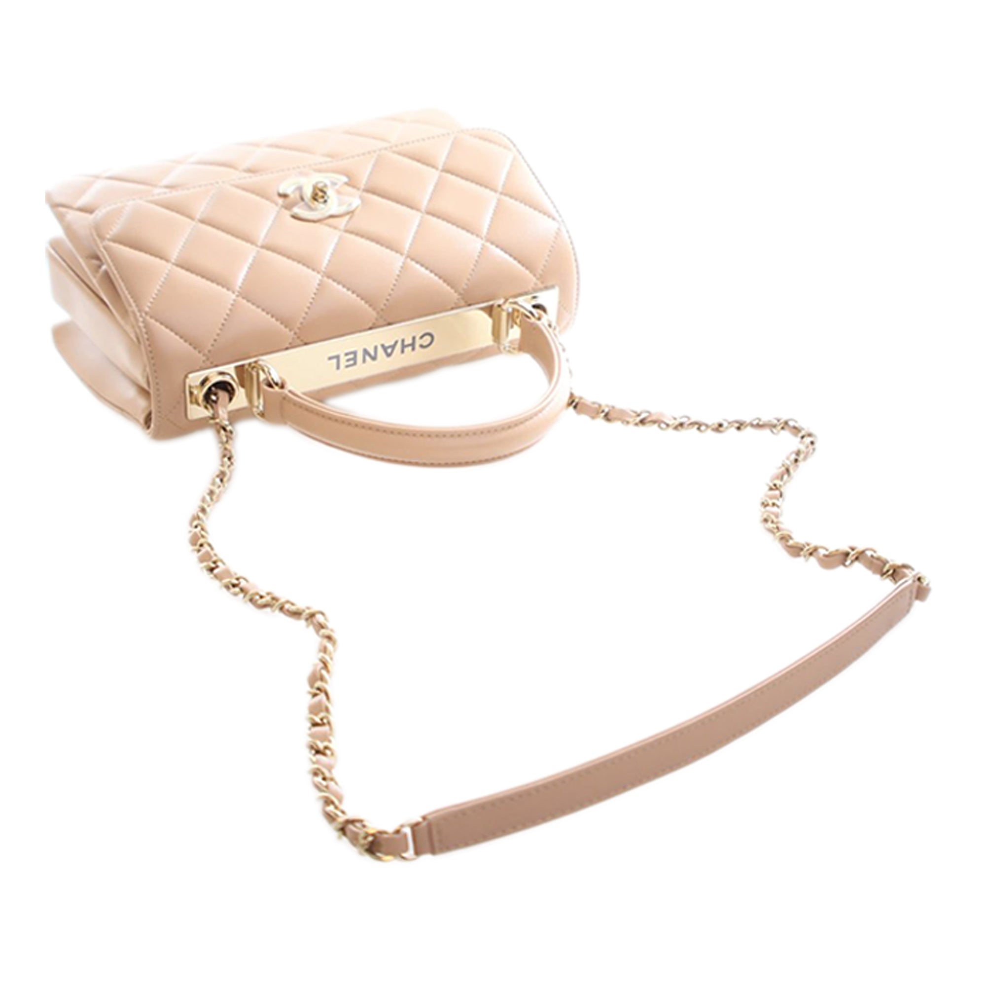 Chanel Small Quilted Lambskin Trendy CC Top Handle Flap - image 14