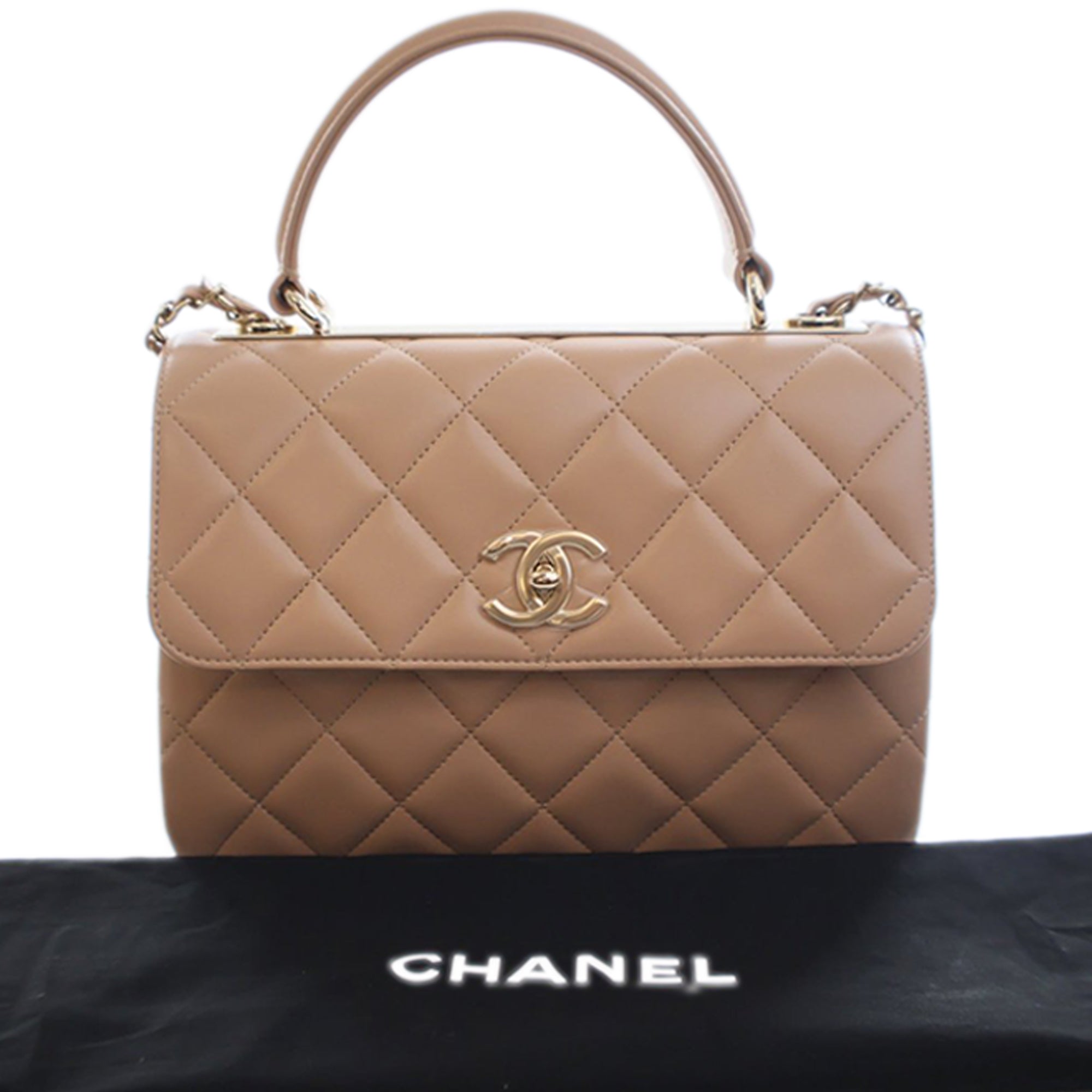 Chanel Small Quilted Lambskin Trendy CC Top Handle Flap - image 15