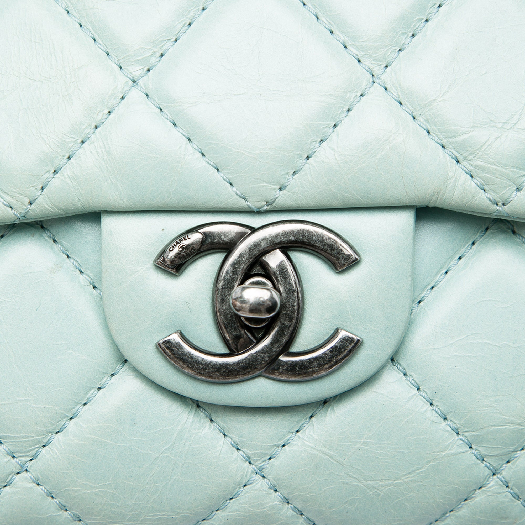 Chanel Medium Quilted Glazed Calfskin Coco Soft Flap - image 5