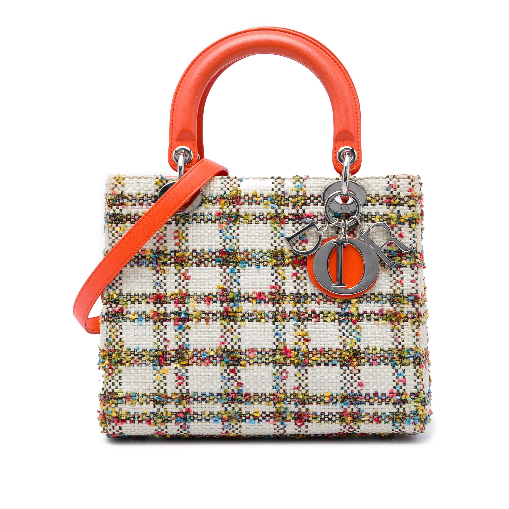 Dior Medium Tweed Lady Dior - image 1