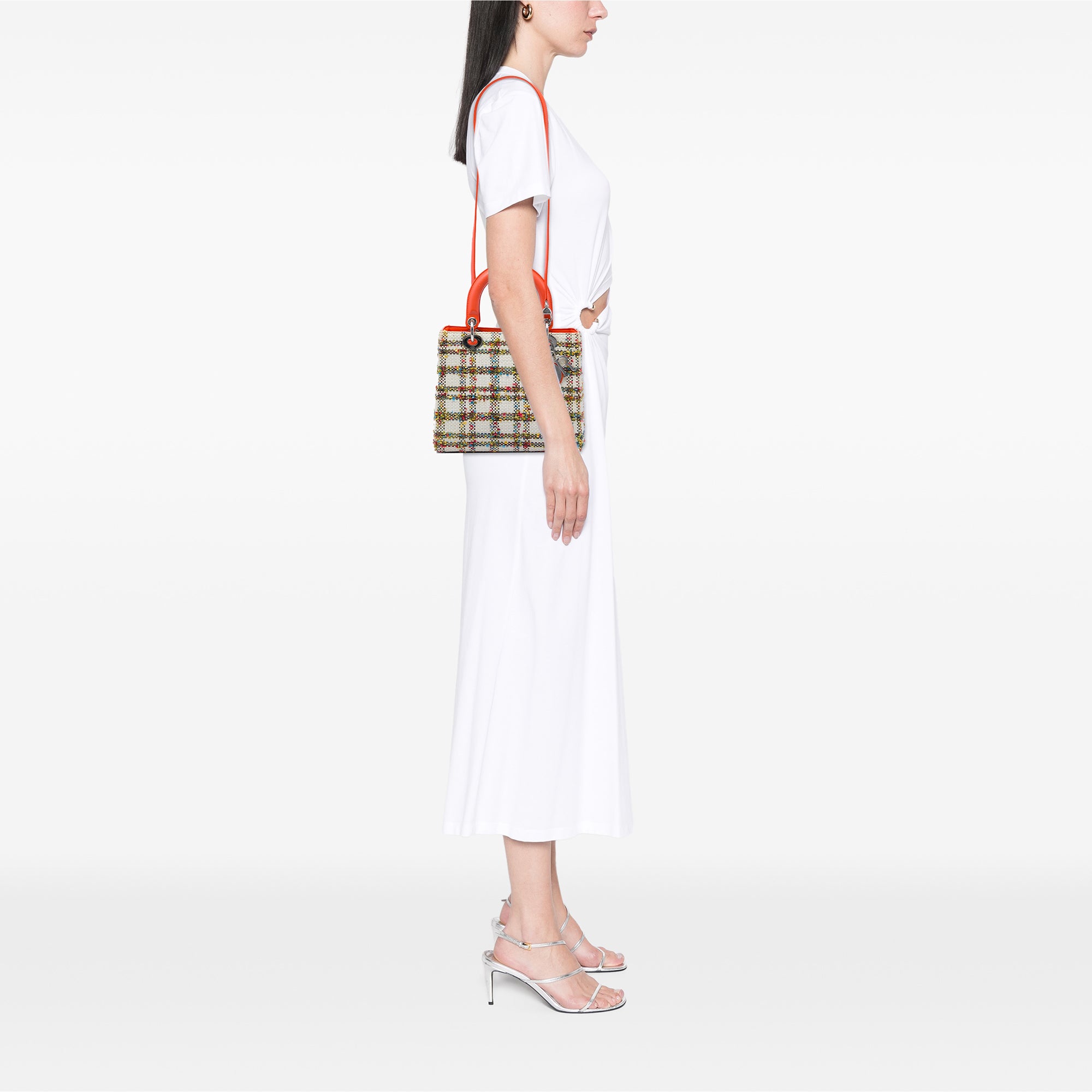 Dior Medium Tweed Lady Dior - image 5