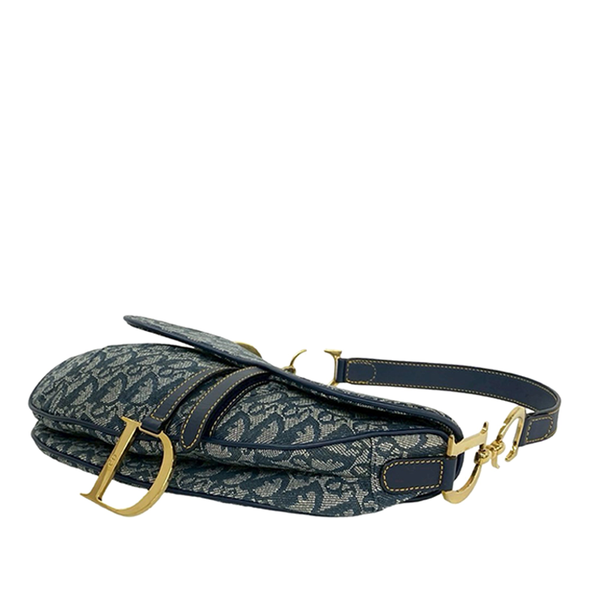 Dior Diorissimo Canvas Saddle Bag - image 6