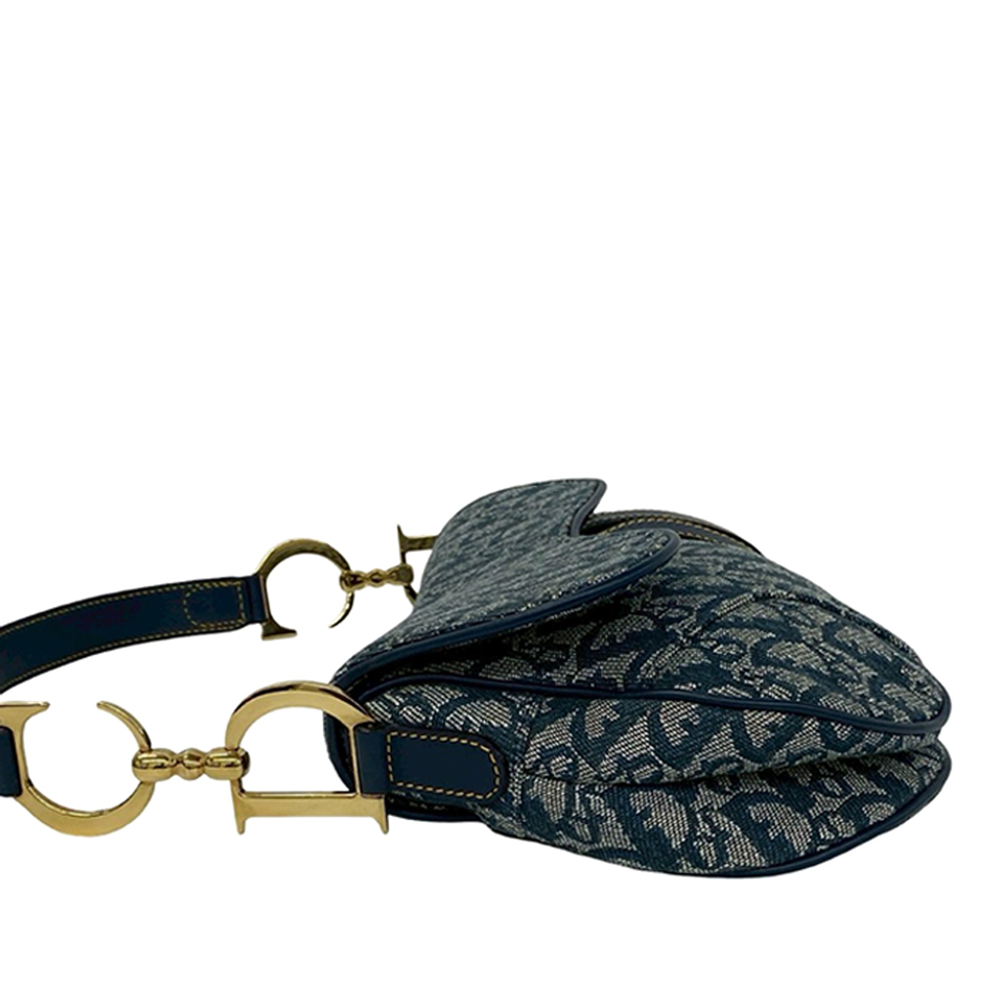 Dior Diorissimo Canvas Saddle Bag - image 7