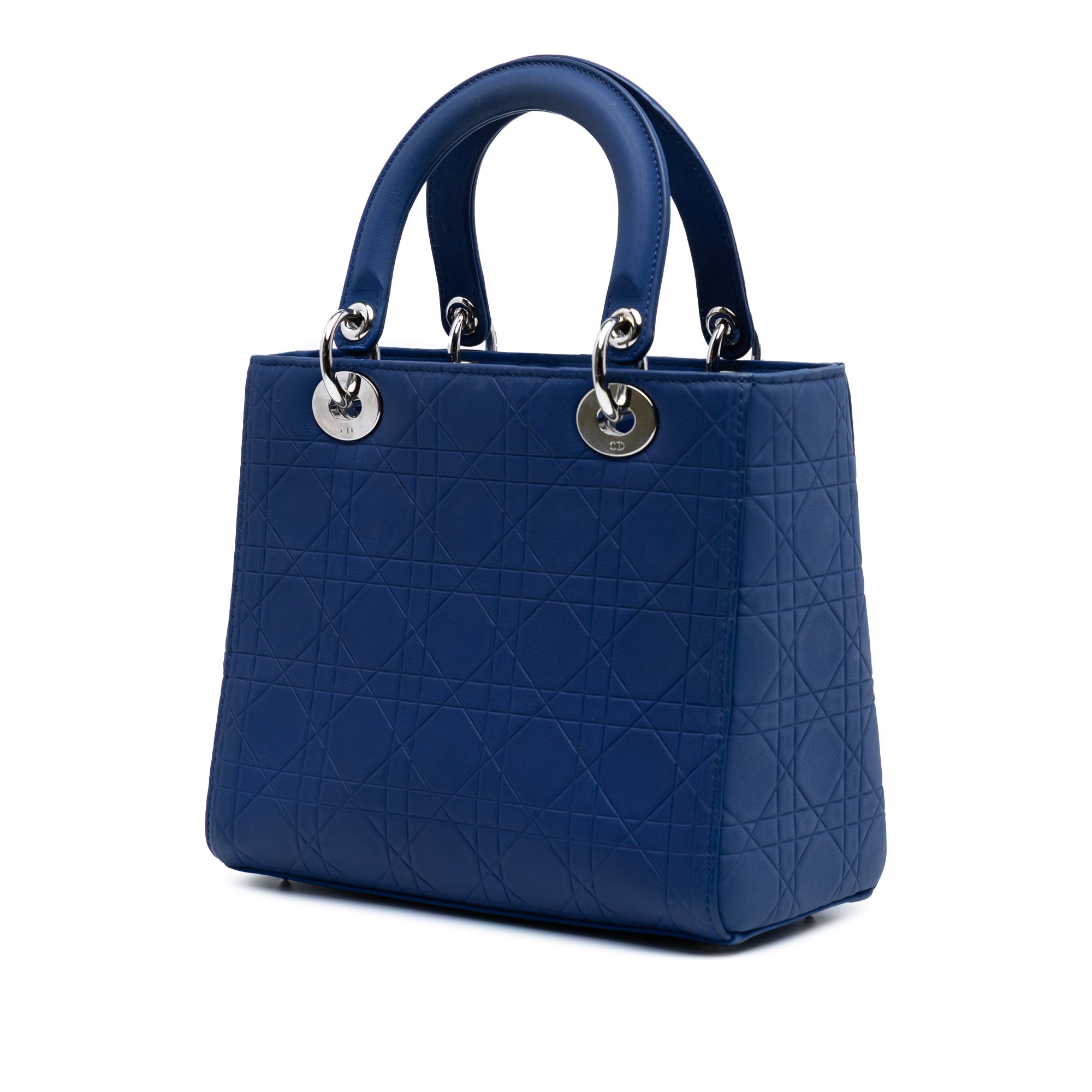 Dior Medium Lambskin Cannage Lady Dior - image 2