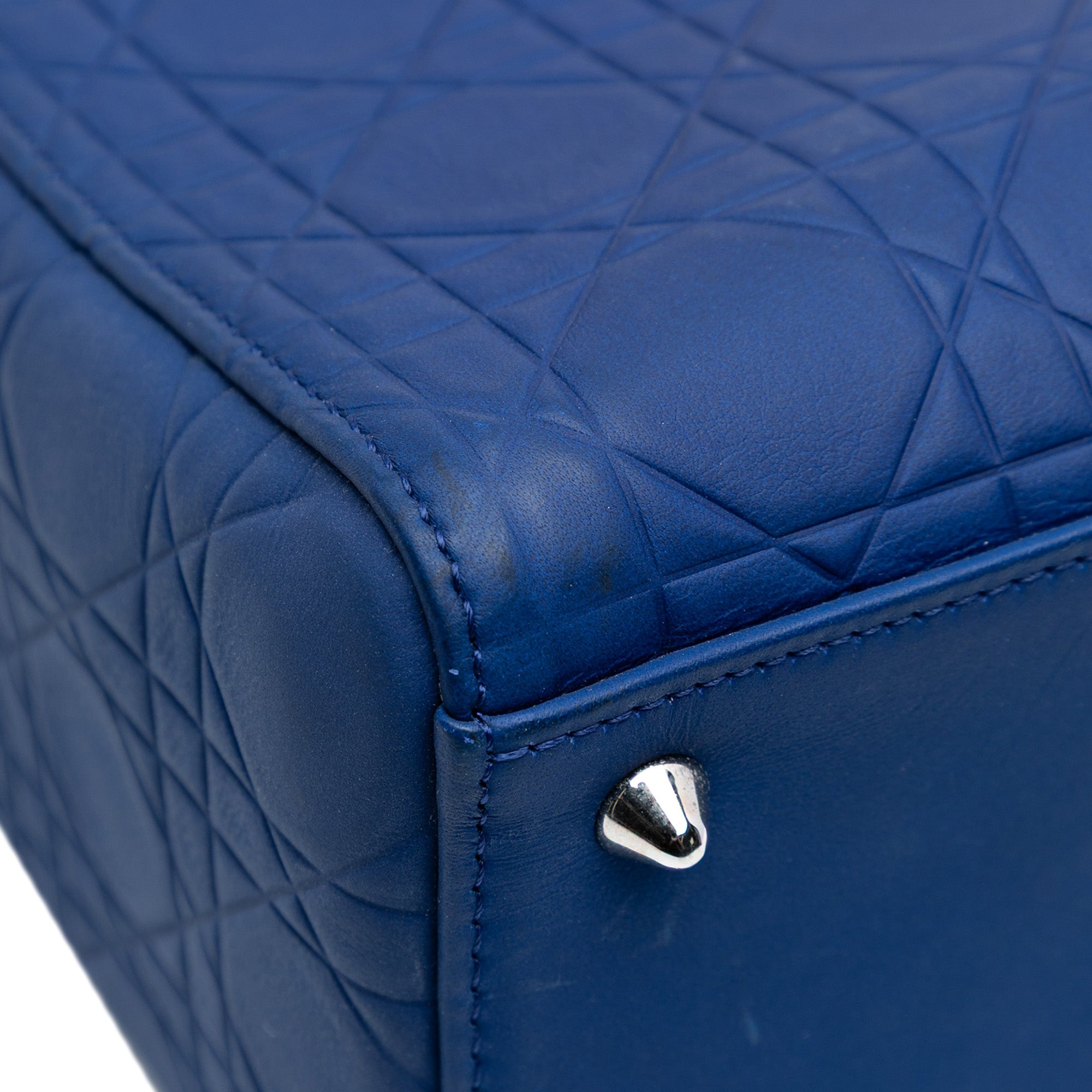 Dior Medium Lambskin Cannage Lady Dior - image 7