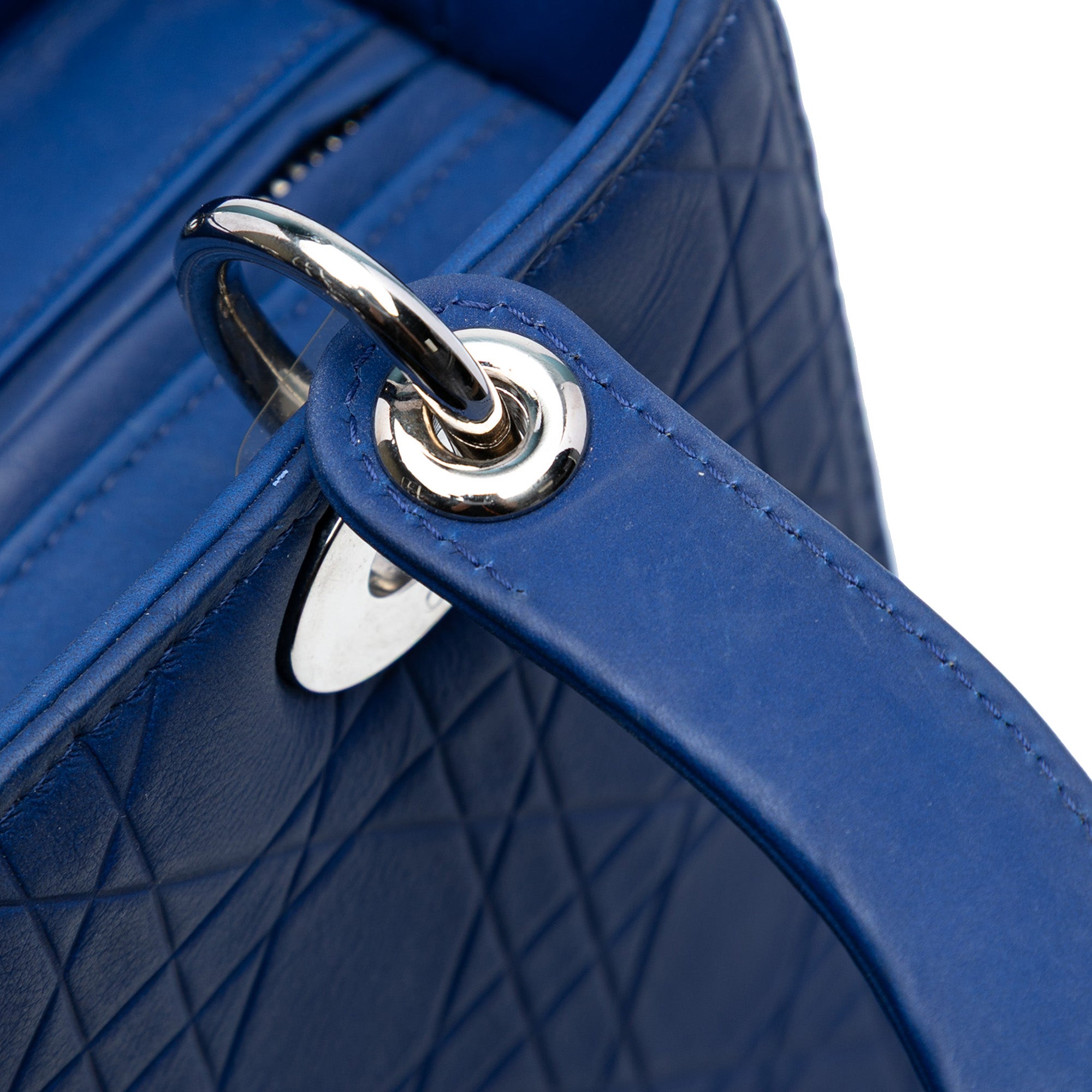 Dior Medium Lambskin Cannage Lady Dior - image 8