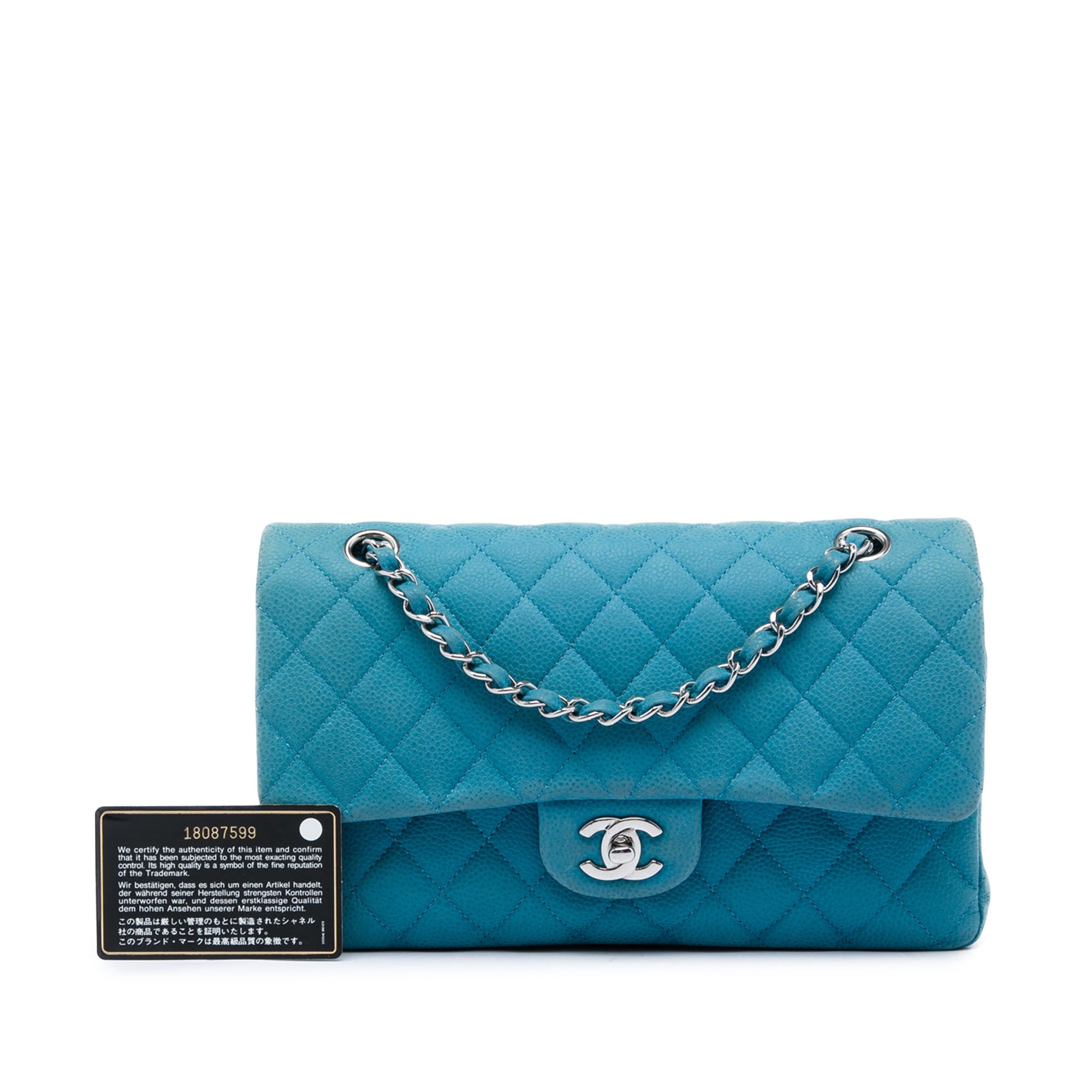 Chanel Medium Classic Caviar Double Flap - image 6