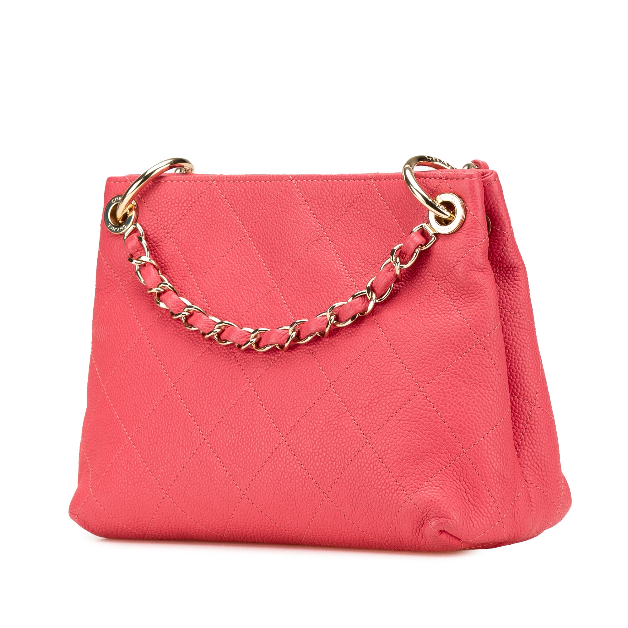 Chanel Small Quilted Caviar City Walk Hobo - image 2