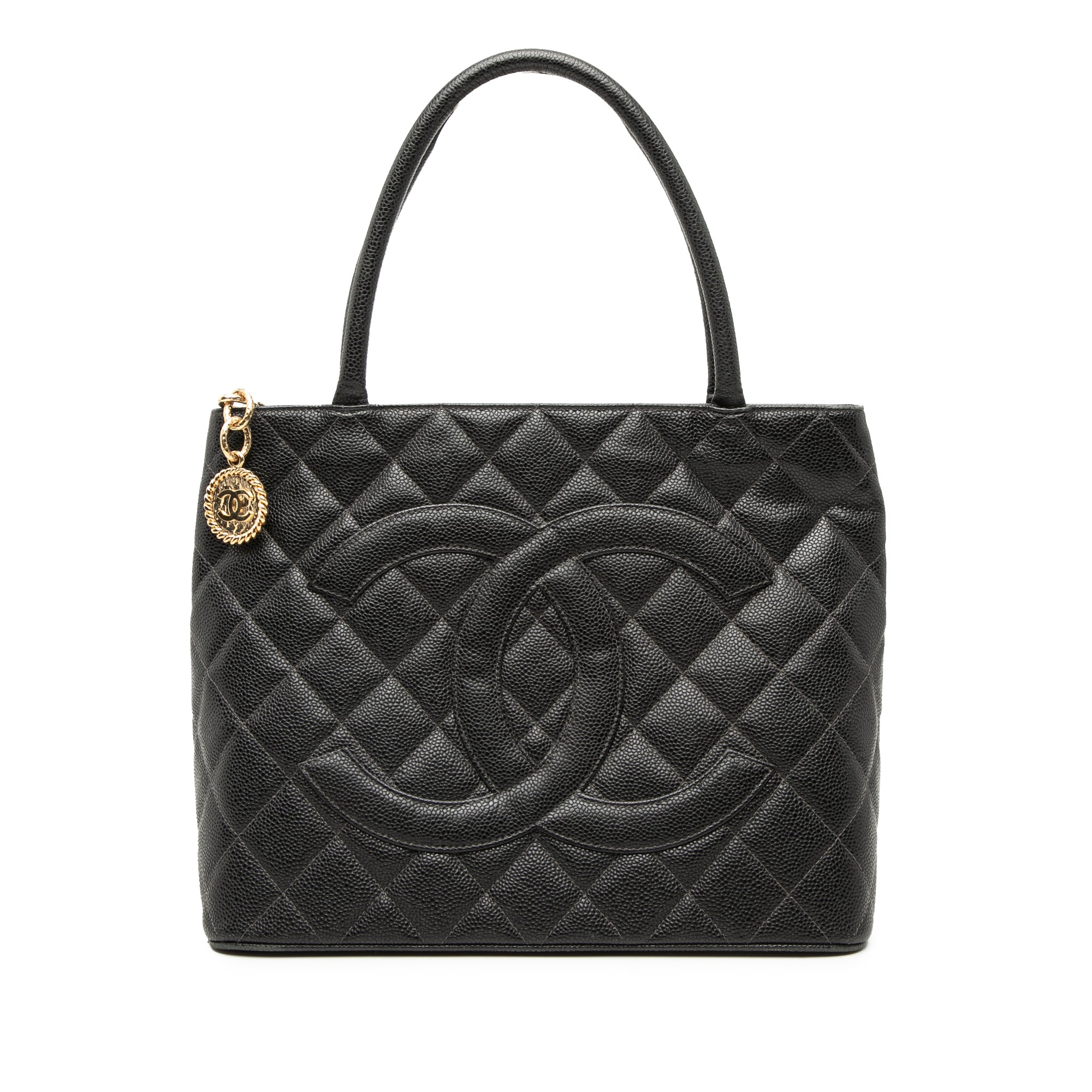 Chanel Caviar Medallion Tote - image 1