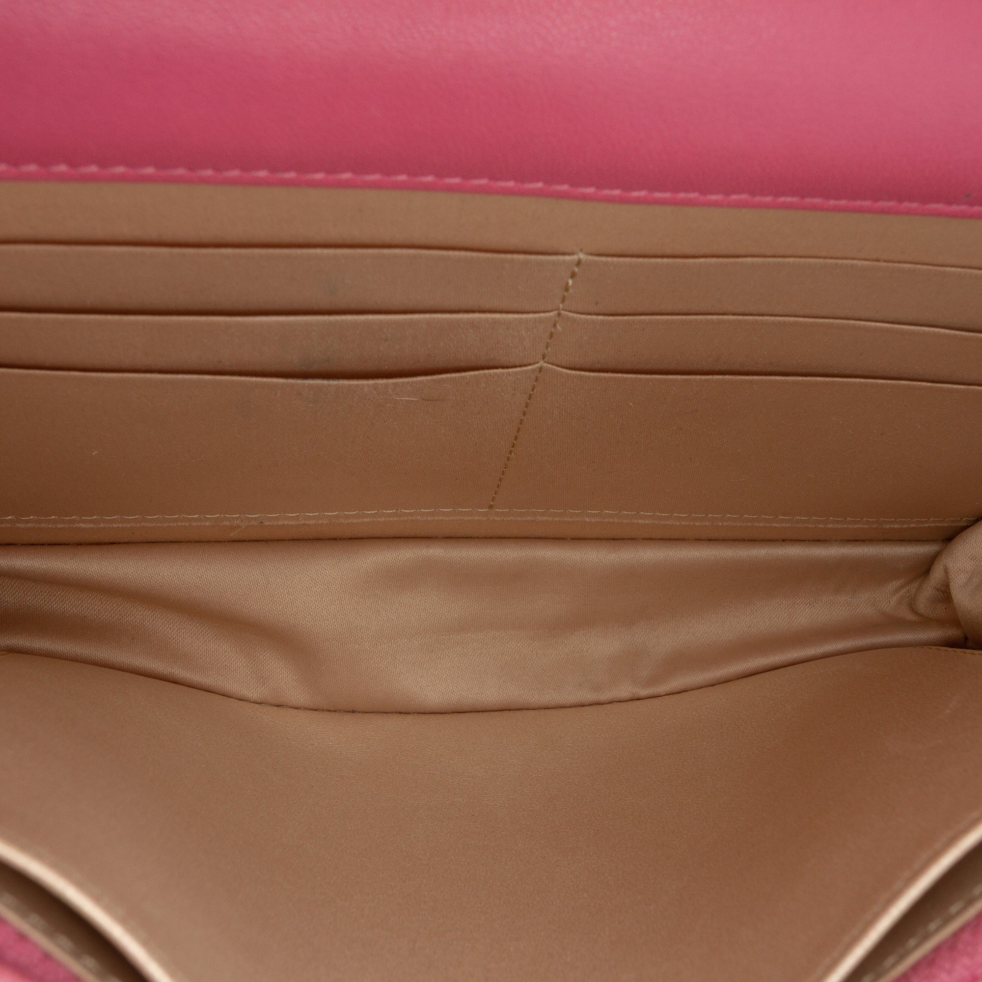 Chanel CC Embossed Lambskin Camellia Wallet On Chain - image 4