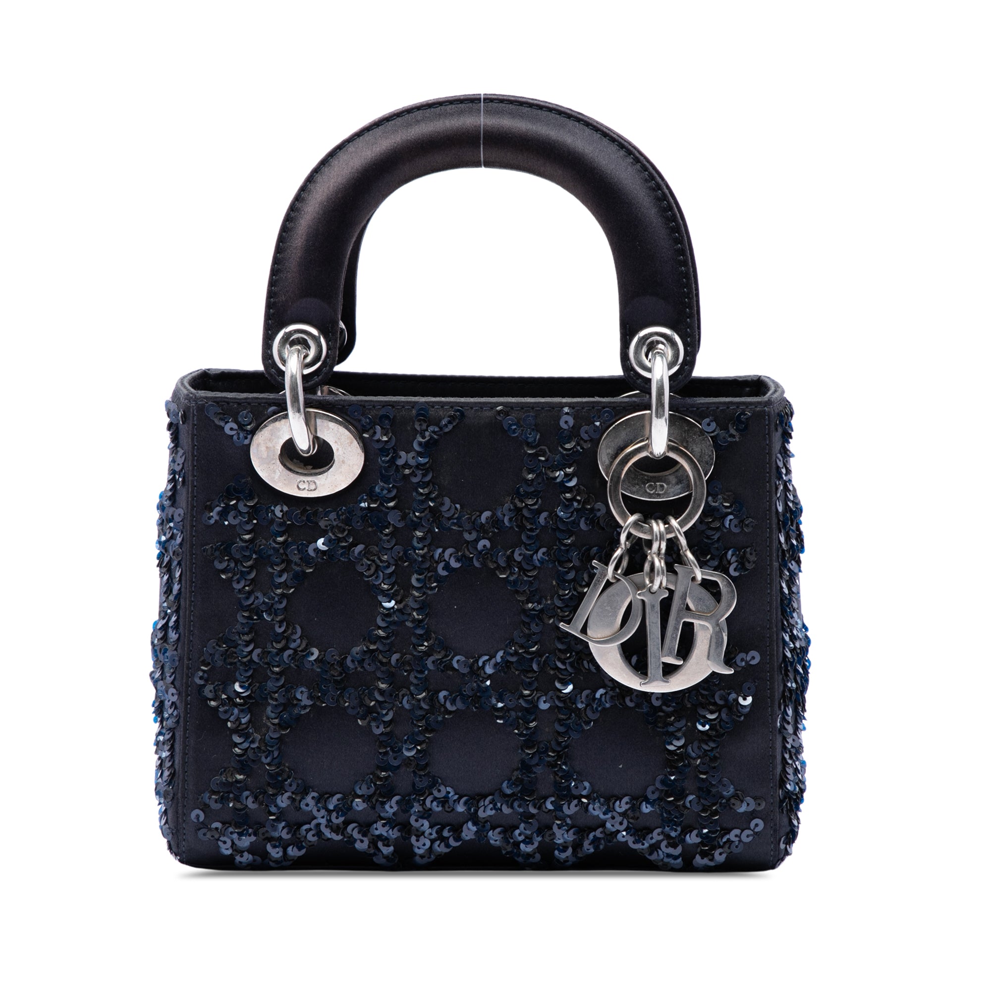 Dior Limited Edition Shanghai Mini Satin Sequin Embellished Lady Dior - image 1