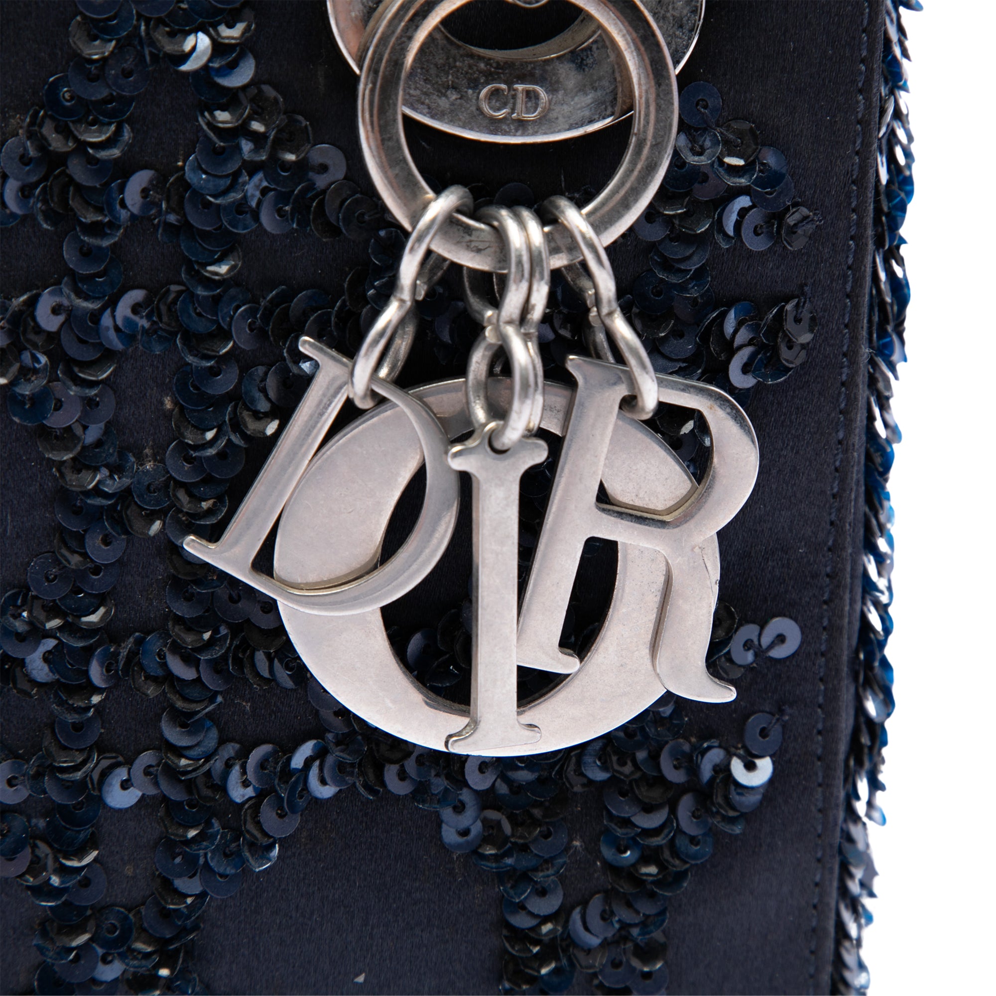 Dior Limited Edition Shanghai Mini Satin Sequin Embellished Lady Dior - image 5