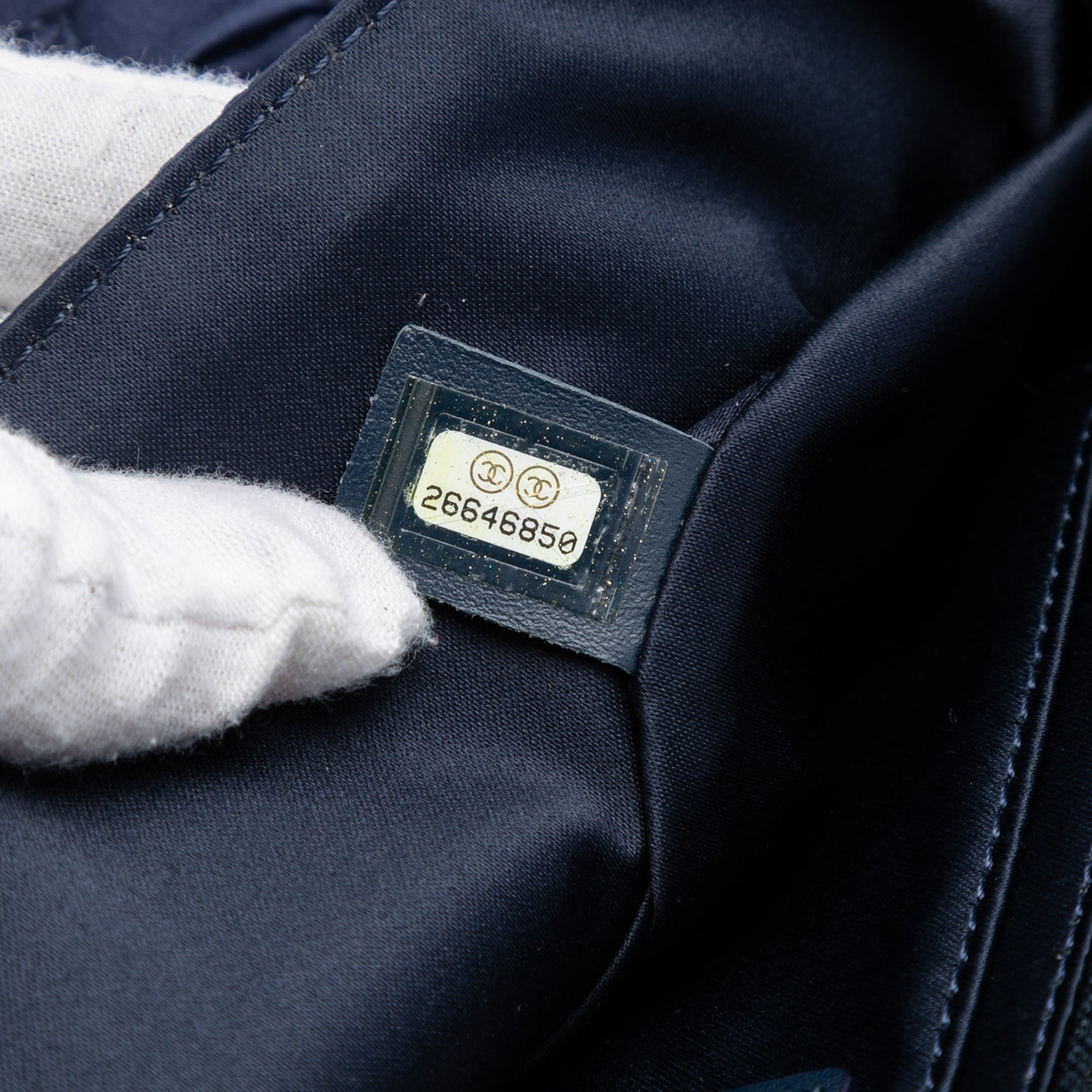Chanel Medium Crumpled Satin Single Flap - image 6