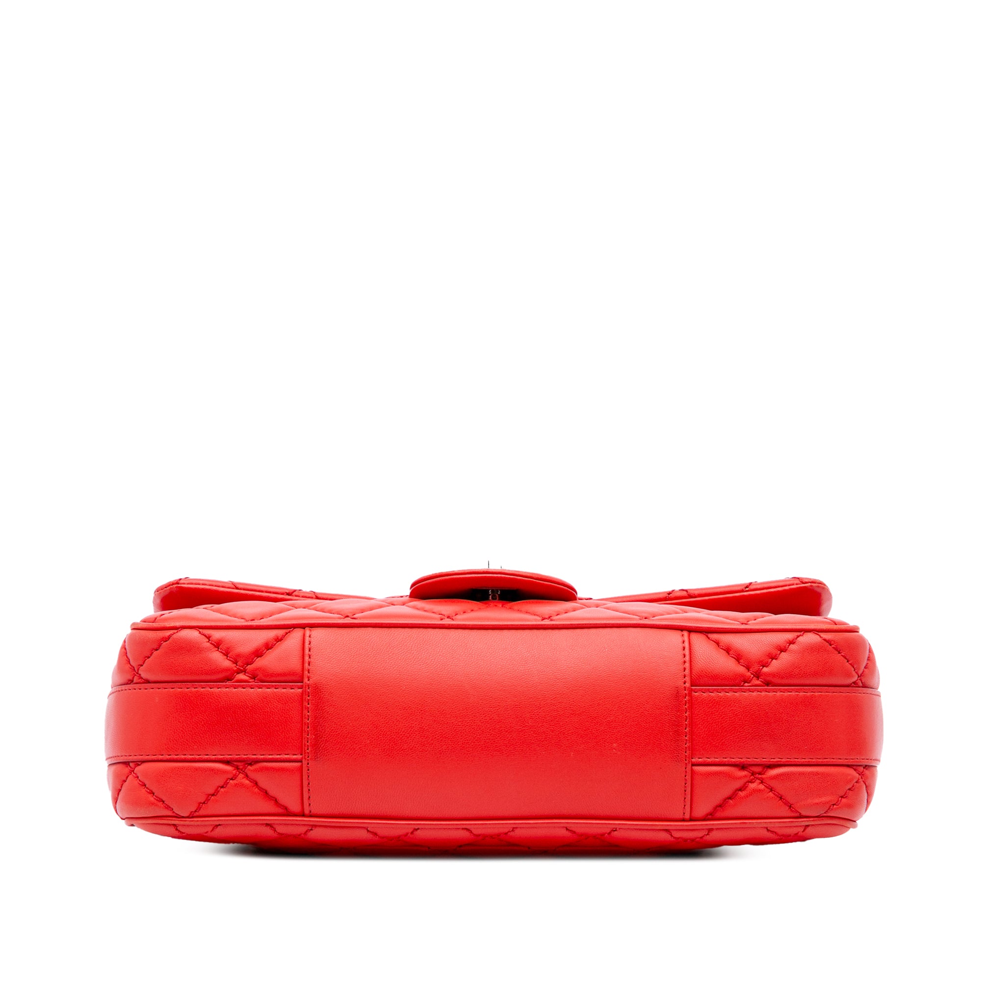 Chanel Jumbo Lambskin Easy Carry Flap Satchel - image 3