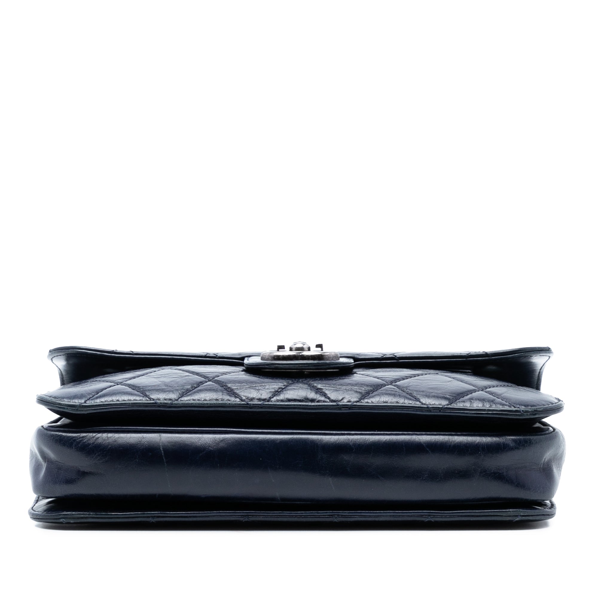 Chanel Medium Quilted Glazed Calfskin Perfect Edge Flap - image 3
